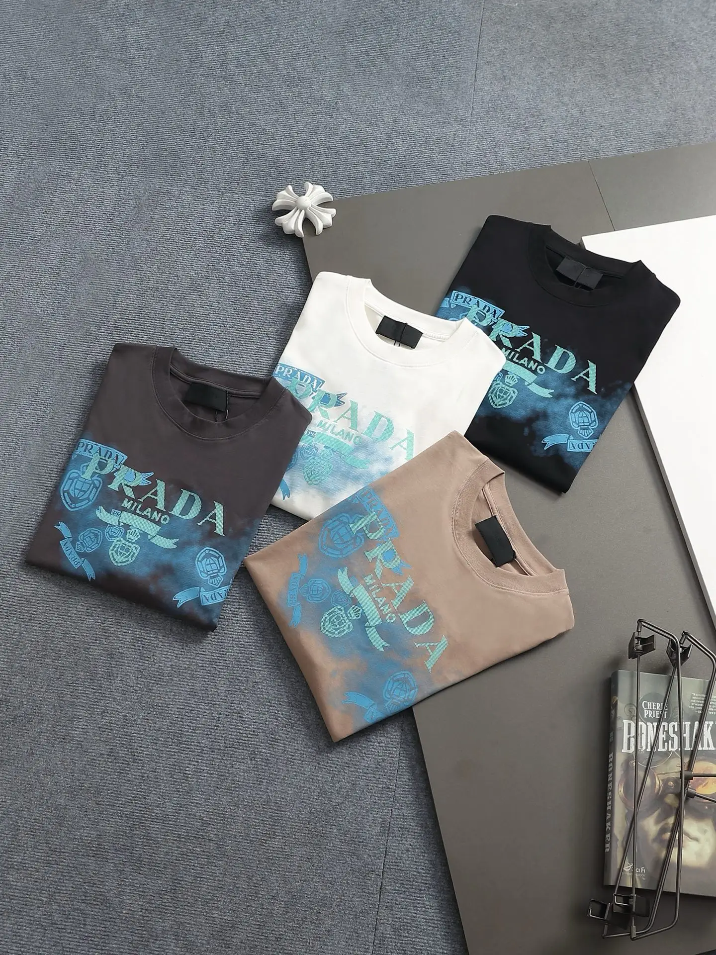 Logo Print Cotton Jersey T-Shirt D13513691 — view 11