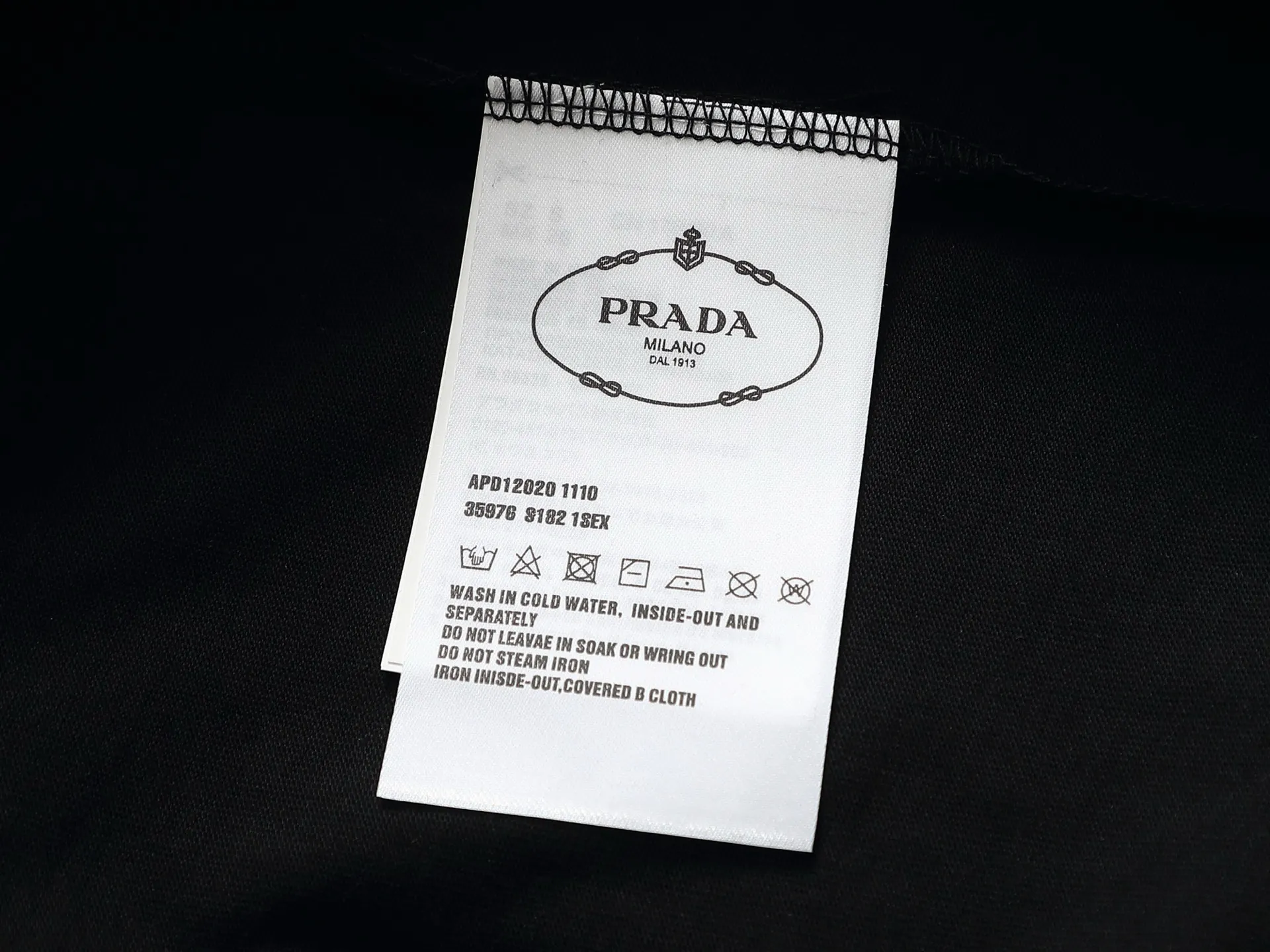 Logo Graphic Print Cotton T-Shirt D13513688 — view 9