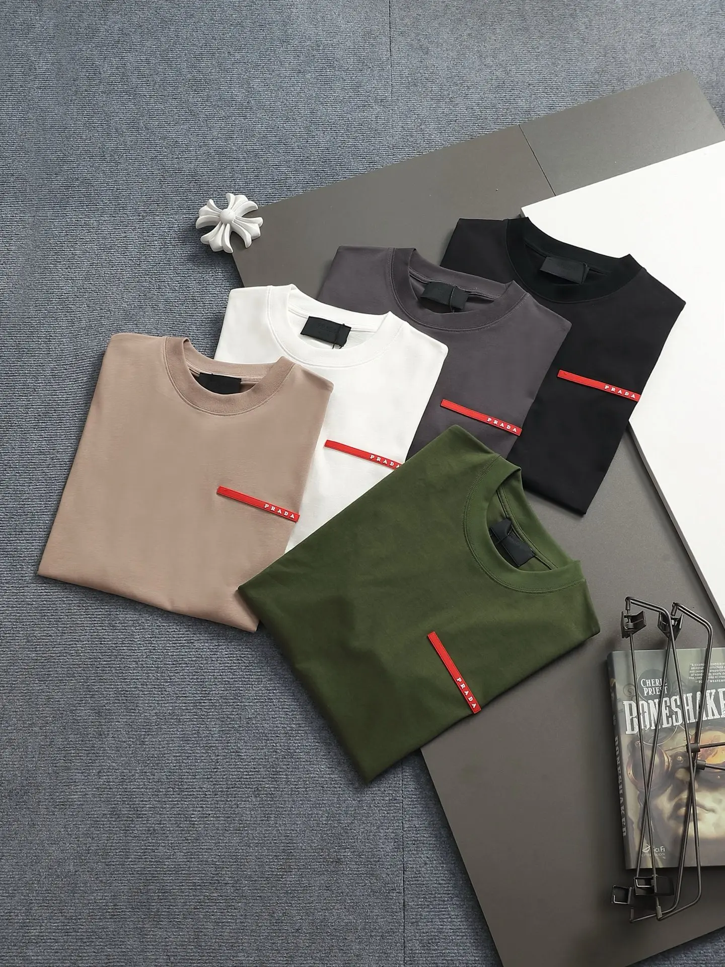 Logo-Patch Cotton Jersey T-Shirt D13513702 — view 11
