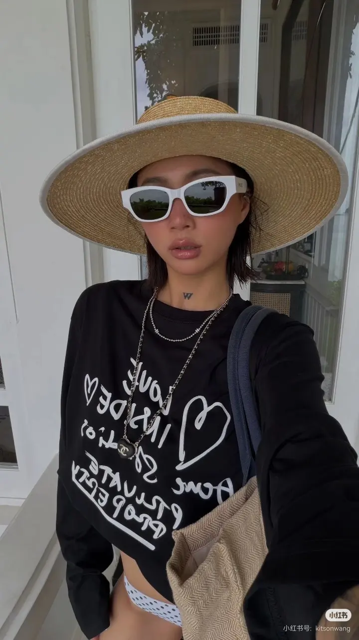 Acne Studios Slogan Print Long-Sleeve T-Shirt D14023739 — view 7