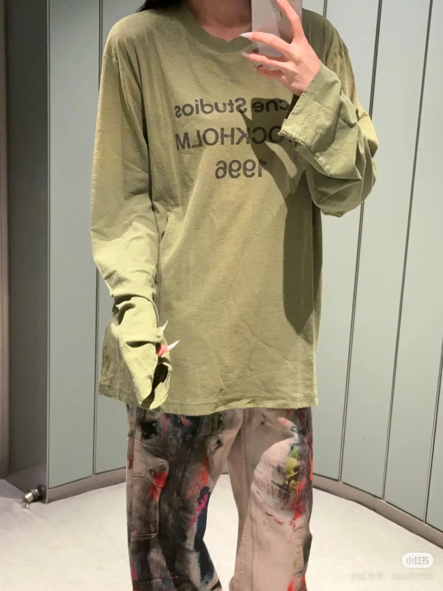 1996 Logo Long-Sleeved T-Shirt D14023823 — view 4