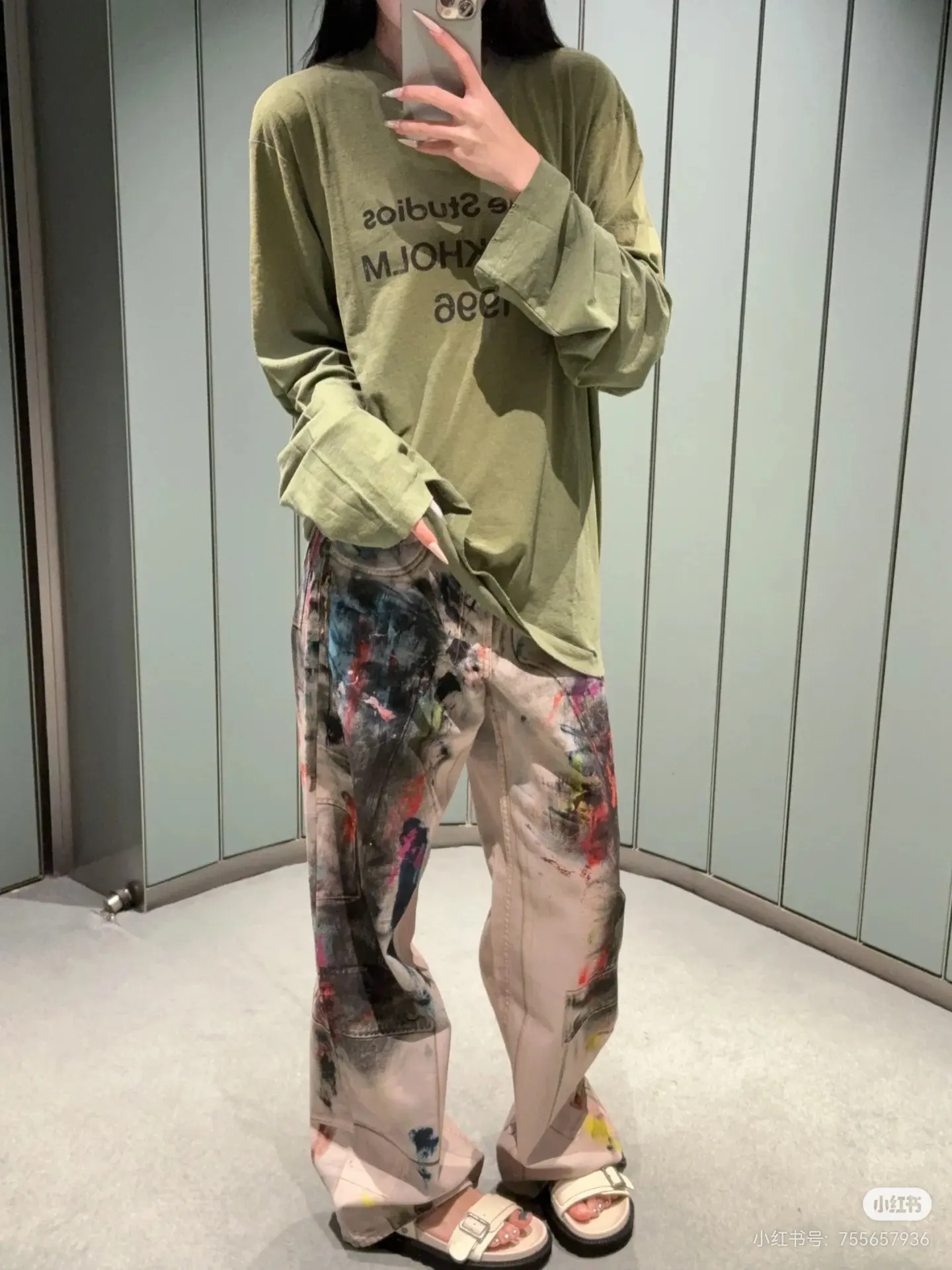 1996 Logo Long-Sleeved T-Shirt D14023823 — view 5