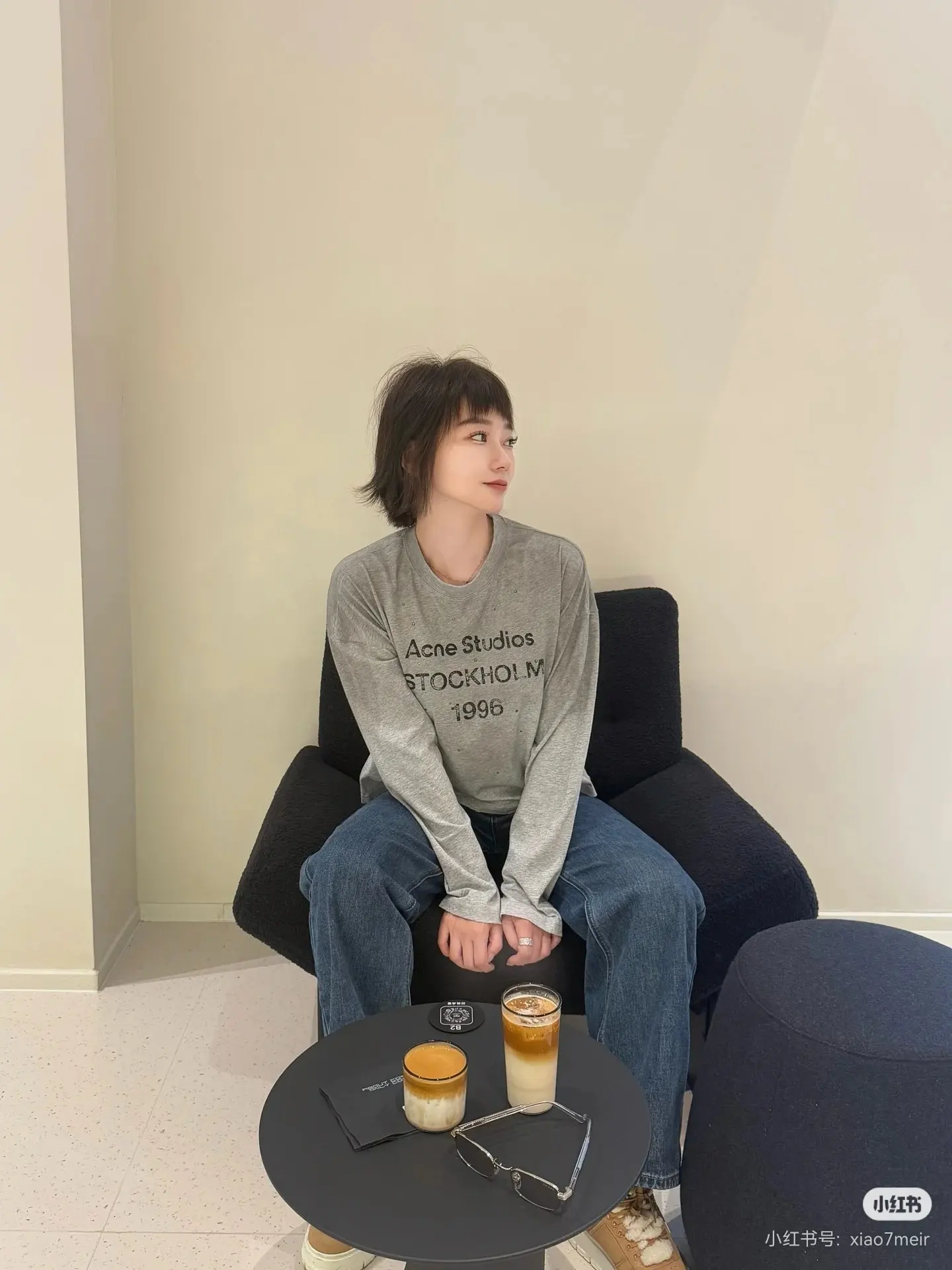 Acne Studios 1996 Distressed Long-Sleeve T-Shirt D14023817
