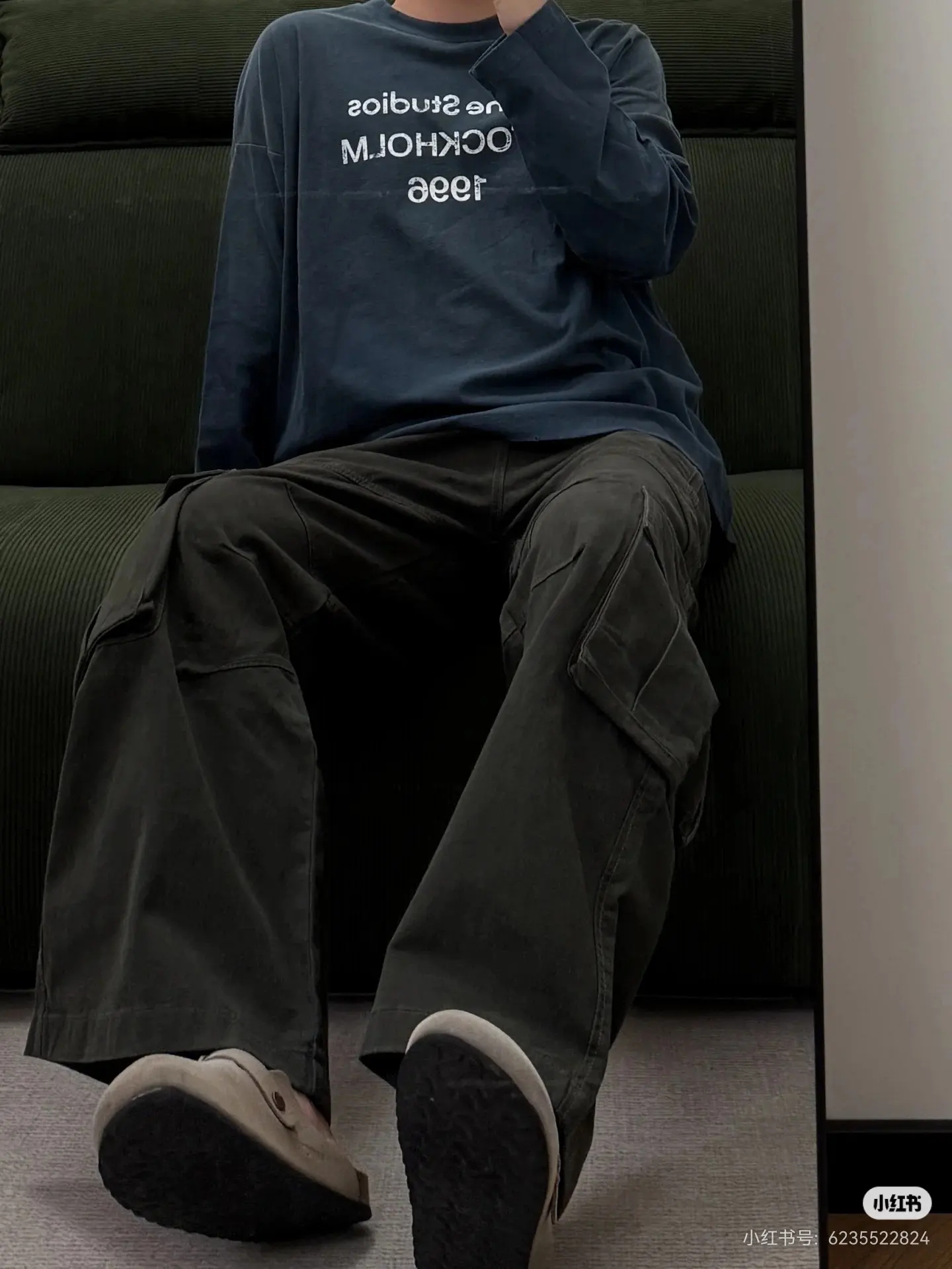 Acne Studios 1996 Logo Long-Sleeve T-Shirt D14023820