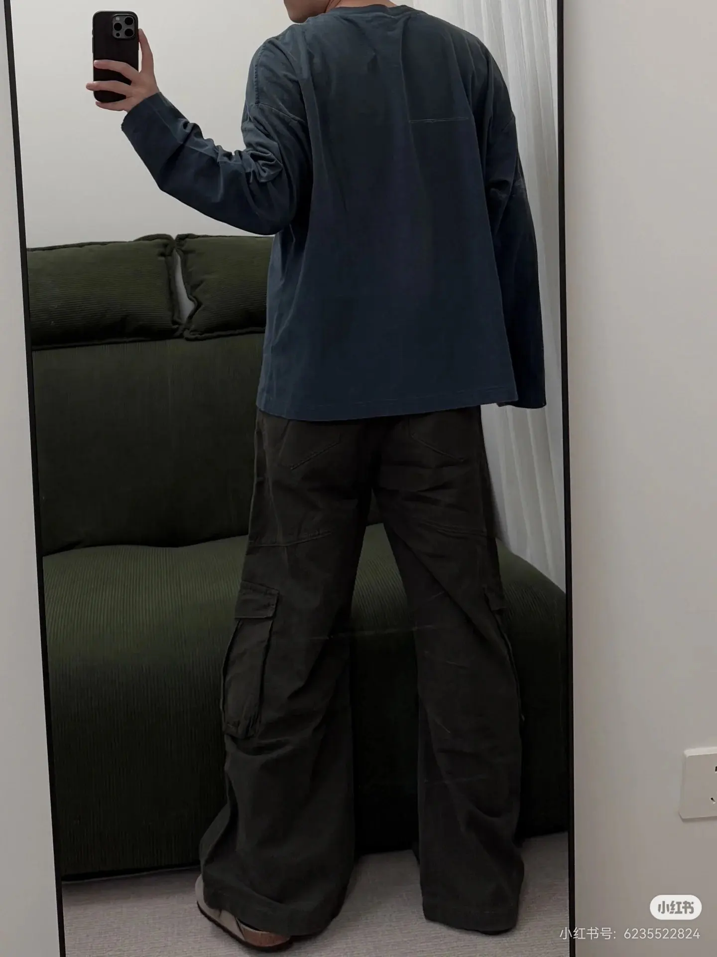 Acne Studios 1996 Logo Long-Sleeve T-Shirt D14023820 — view 5