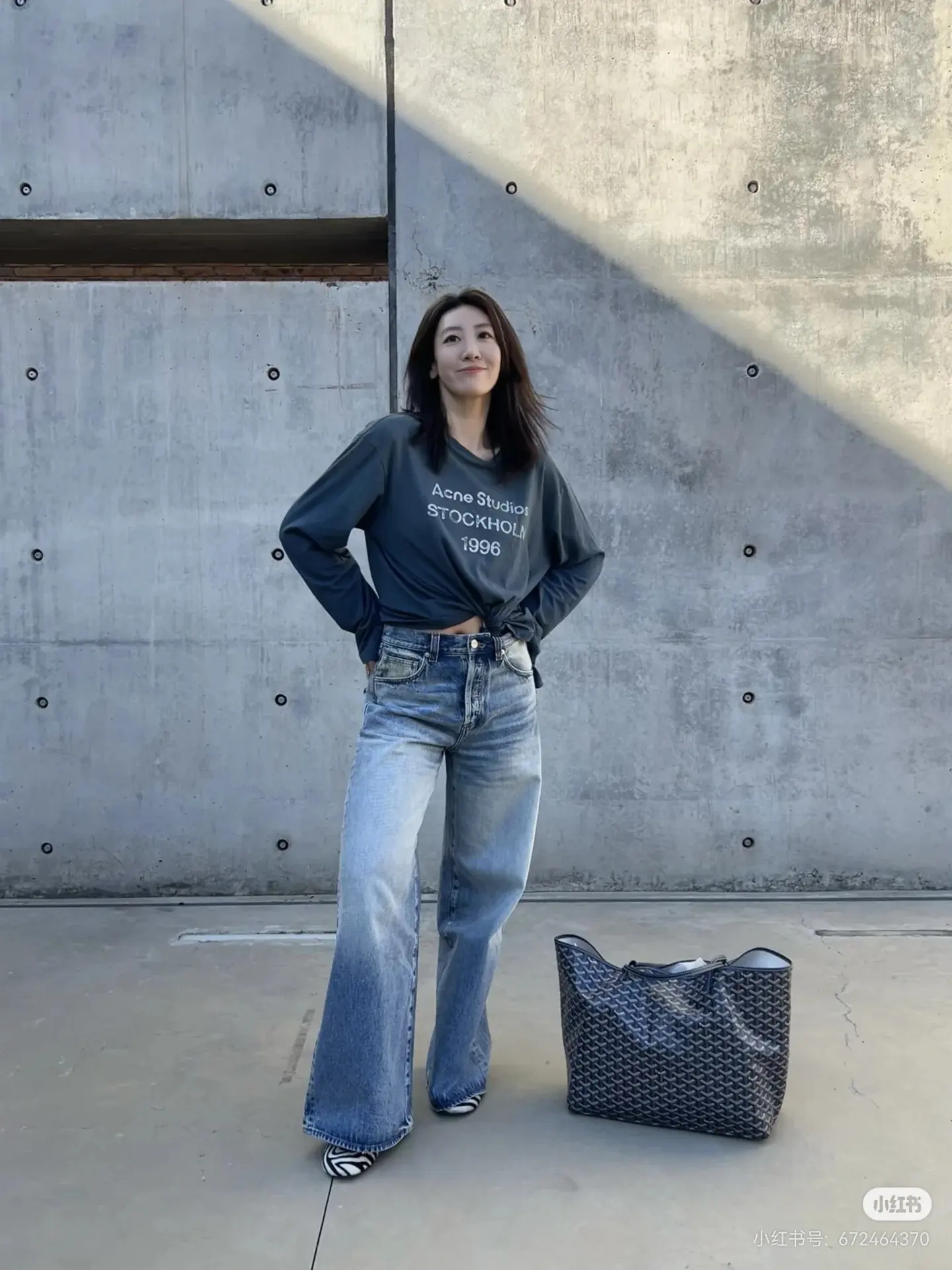 Acne Studios 1996 Logo Long-Sleeve T-Shirt D14023820 — view 9