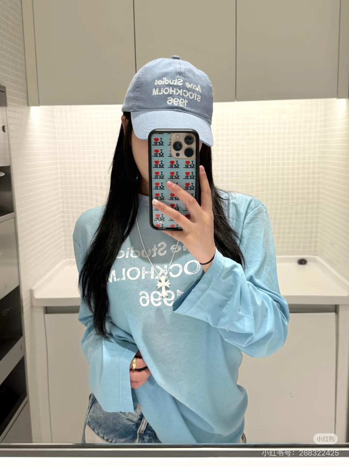 1996 Distressed Long-Sleeve T-Shirt D14023831 — view 2