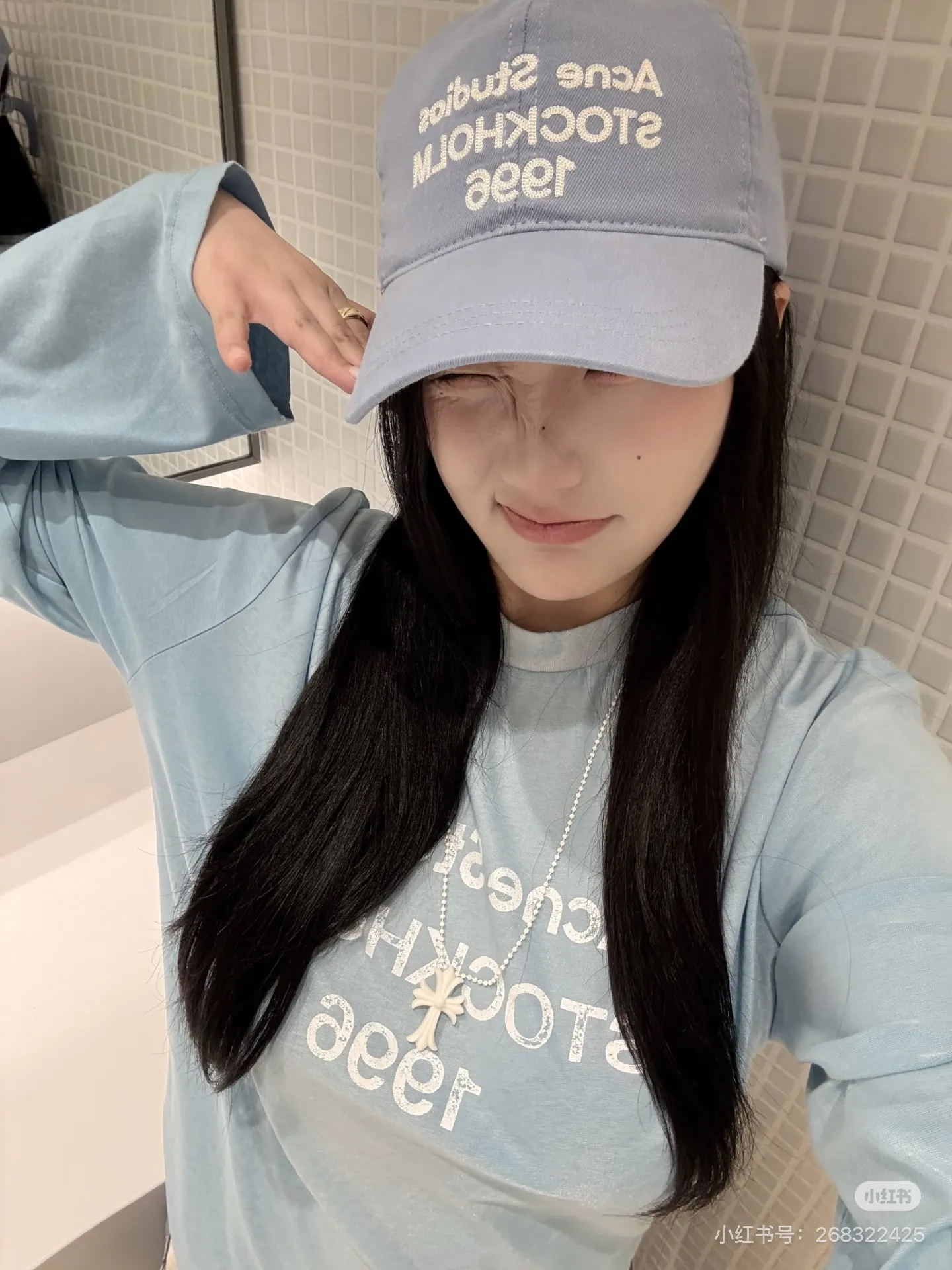 1996 Distressed Long-Sleeve T-Shirt D14023831 — view 3