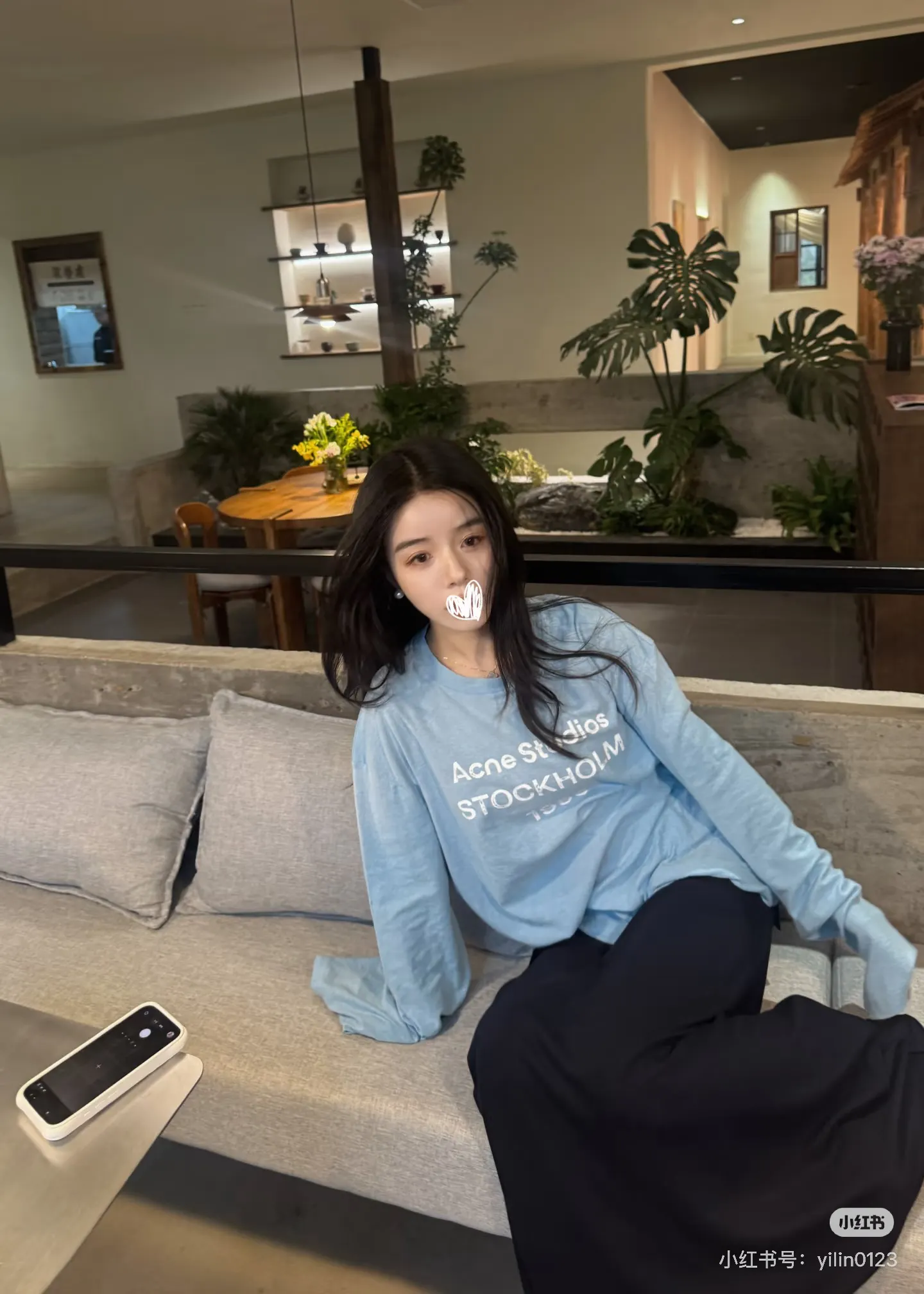 1996 Distressed Long-Sleeve T-Shirt D14023831 — view 6