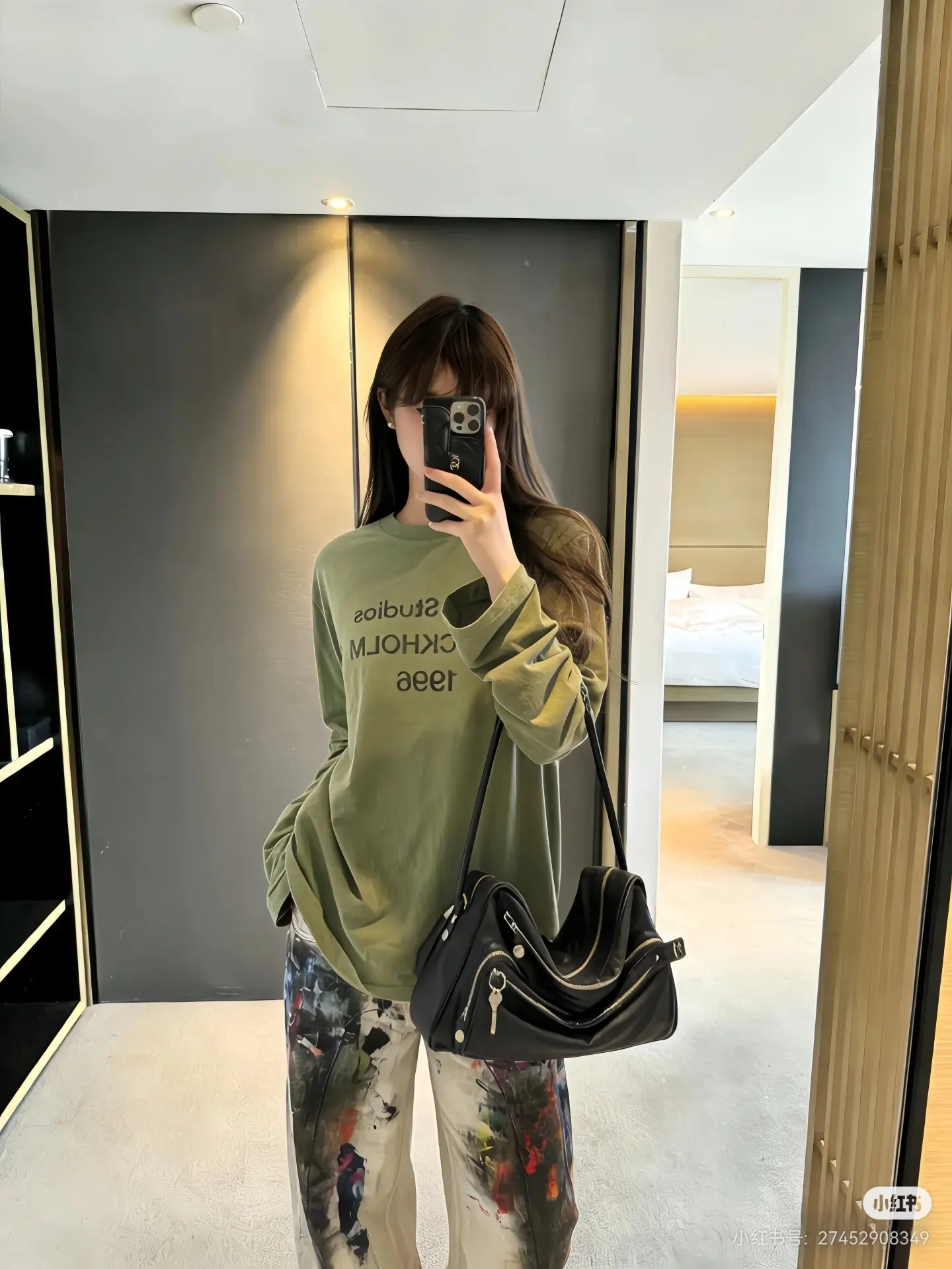 1996 Distressed Long-Sleeve T-Shirt D14023824 — view 6