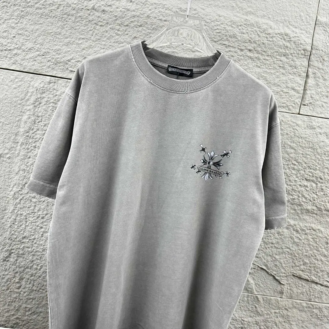 Washed Cotton Graphic T-Shirt D14019633 — view 4