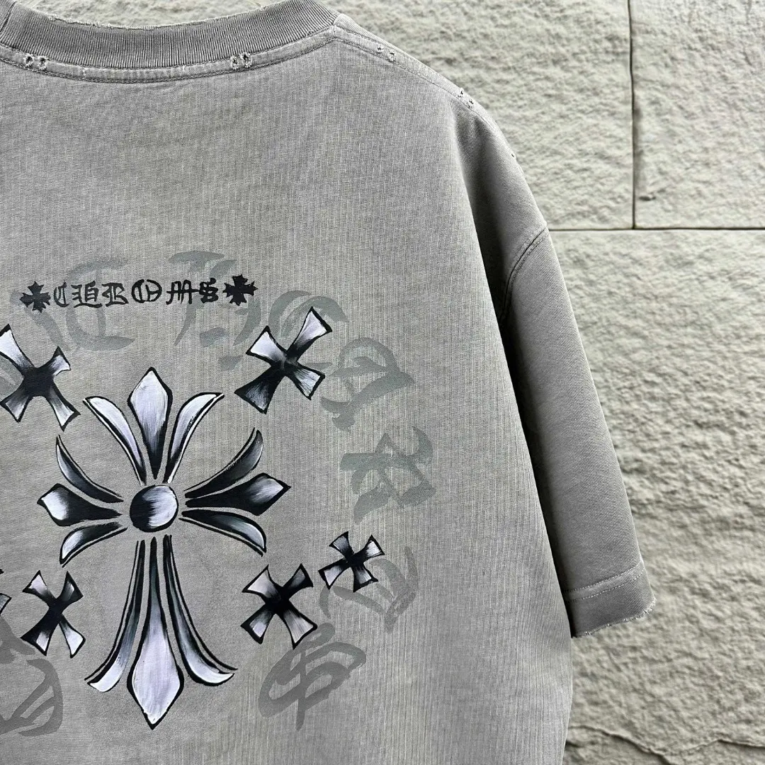 Washed Cotton Graphic T-Shirt D14019633 — view 7