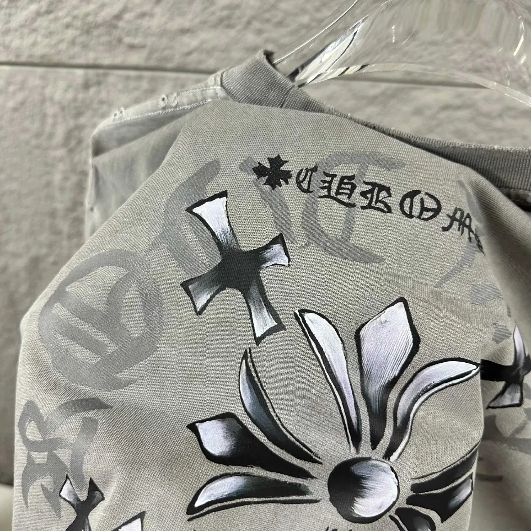 Washed Cotton Graphic T-Shirt D14019633 — view 9