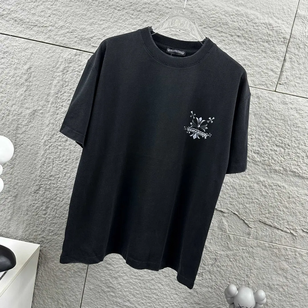 Chrome Hearts Distressed Logo Print T-Shirt D14019634 — view 3