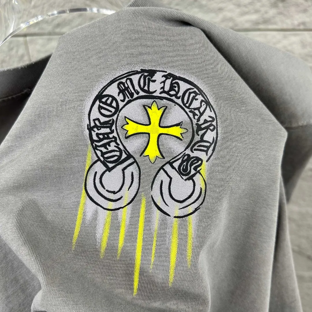 Chrome Hearts The Vinyl Factory Distressed T-Shirt D14019631 — view 4