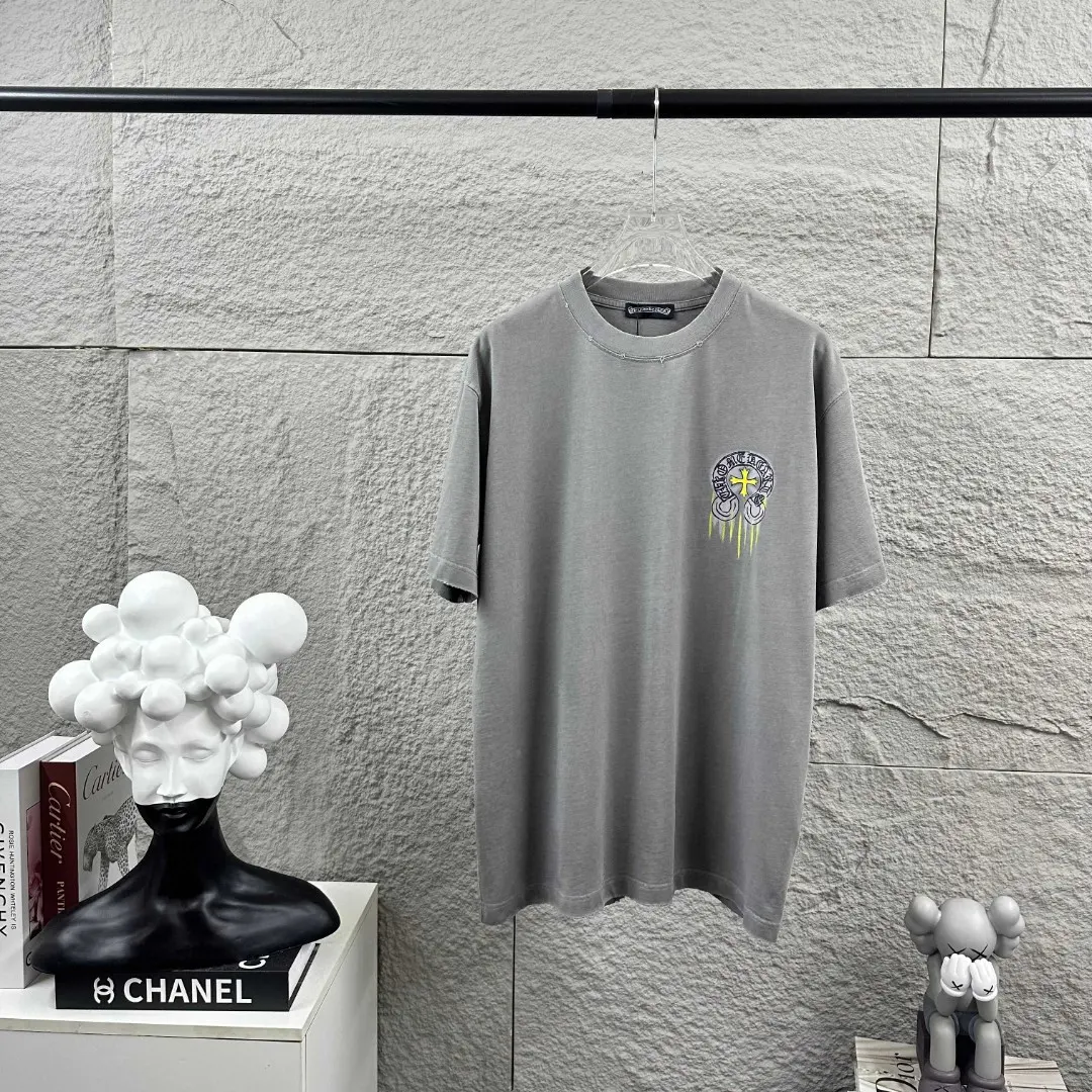 Chrome Hearts The Vinyl Factory Distressed T-Shirt D14019631 — view 5