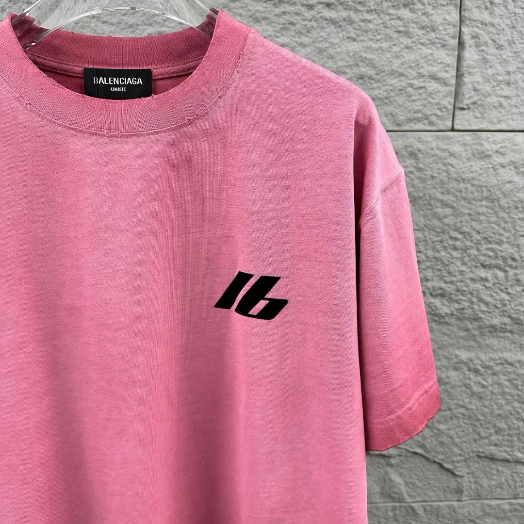 Logo-Print Distressed Cotton-Jersey T-Shirt D14512493 — view 9