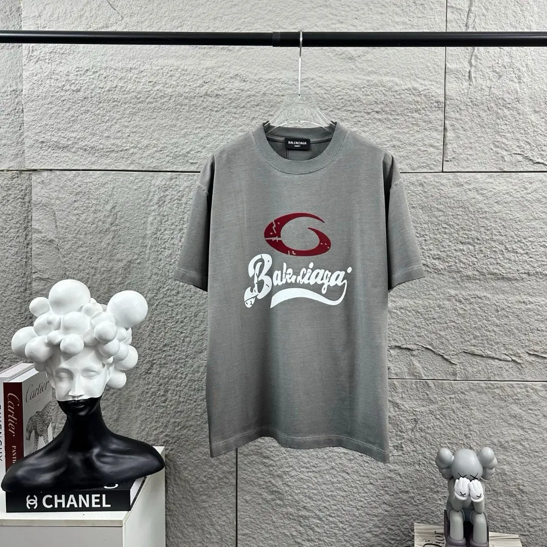 Logo-Flocked Distressed Cotton T-Shirt D14512489