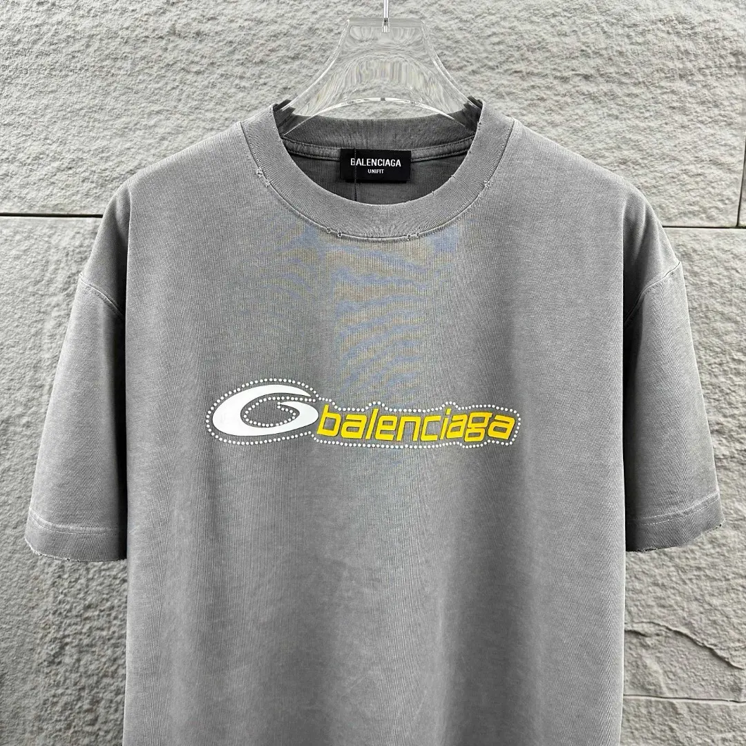 Distressed Logo-Embellished Cotton T-Shirt D14512485 — view 2