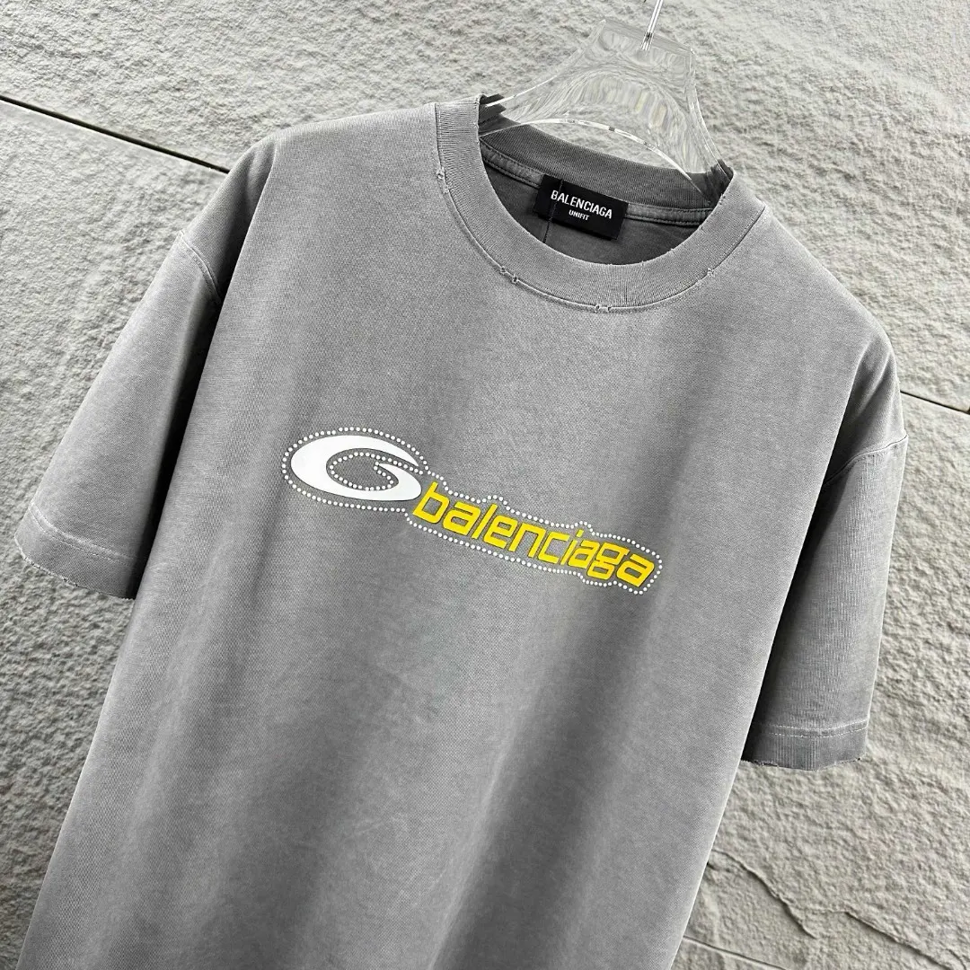 Distressed Logo-Embellished Cotton T-Shirt D14512485 — view 7