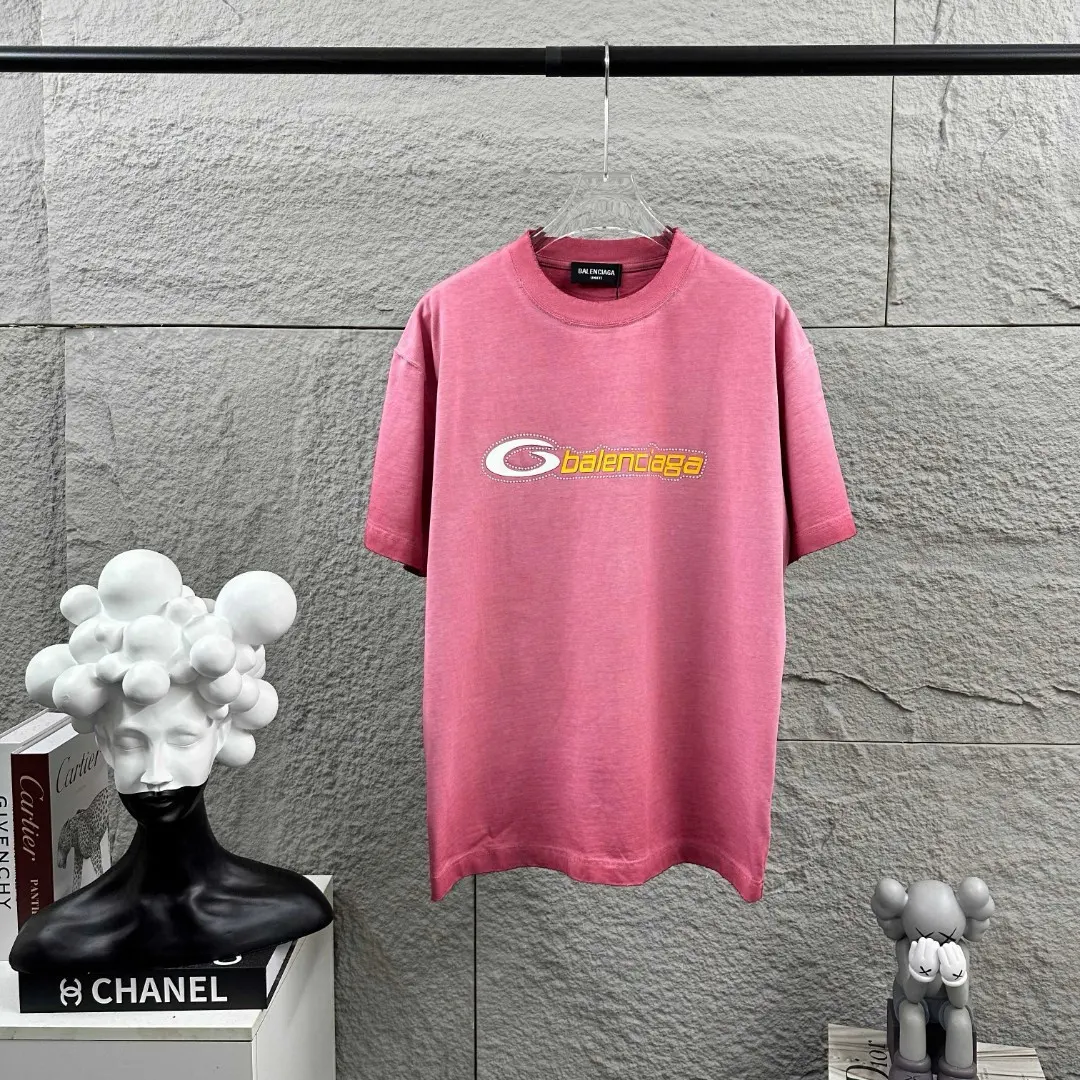 Distressed Logo-Print Cotton T-Shirt D14512486