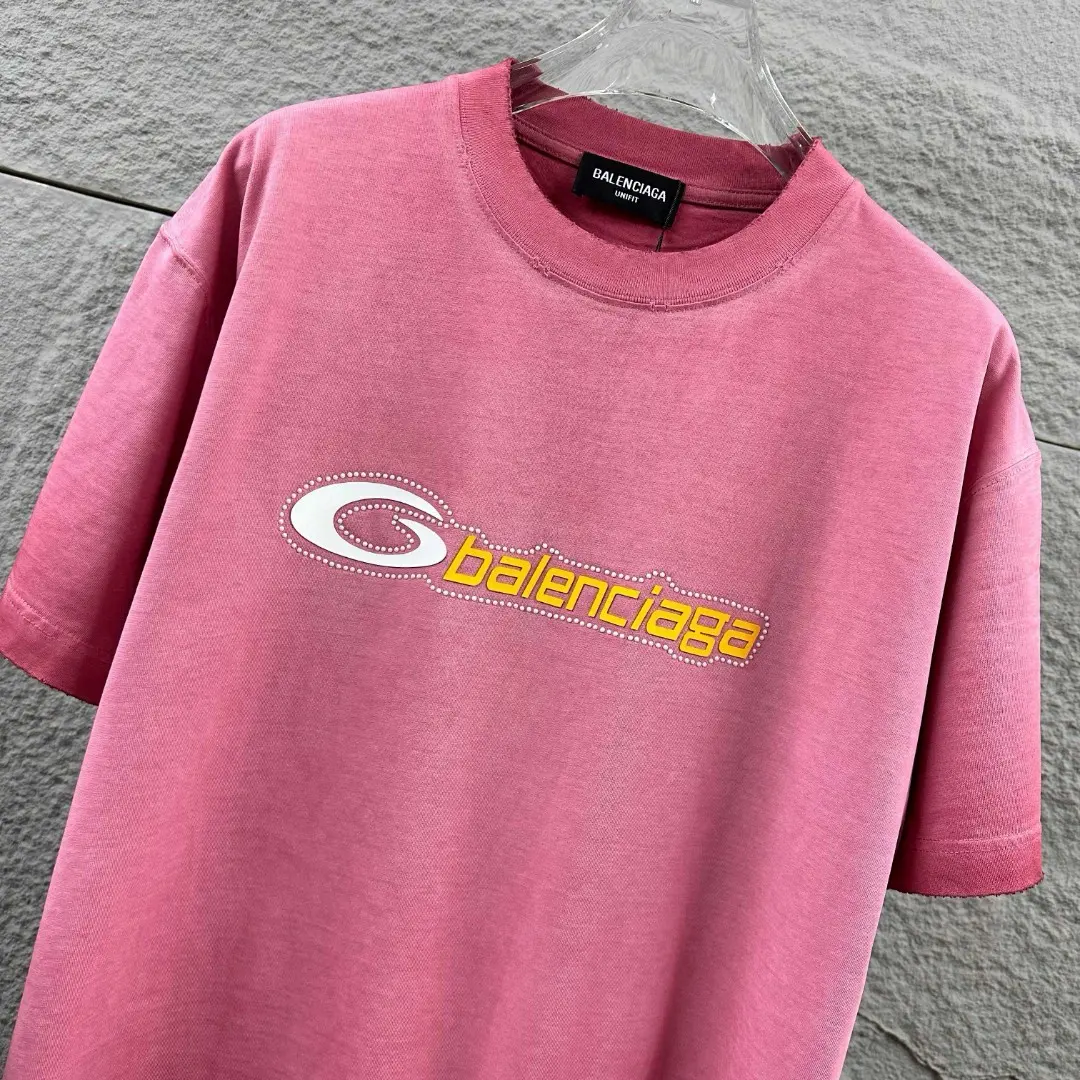 Distressed Logo-Print Cotton T-Shirt D14512486 — view 3