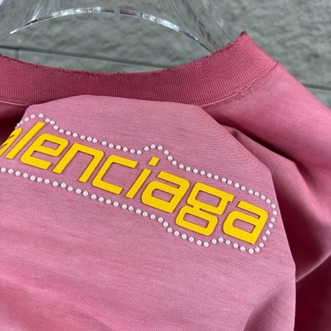 Distressed Logo-Print Cotton T-Shirt D14512486 — view 6