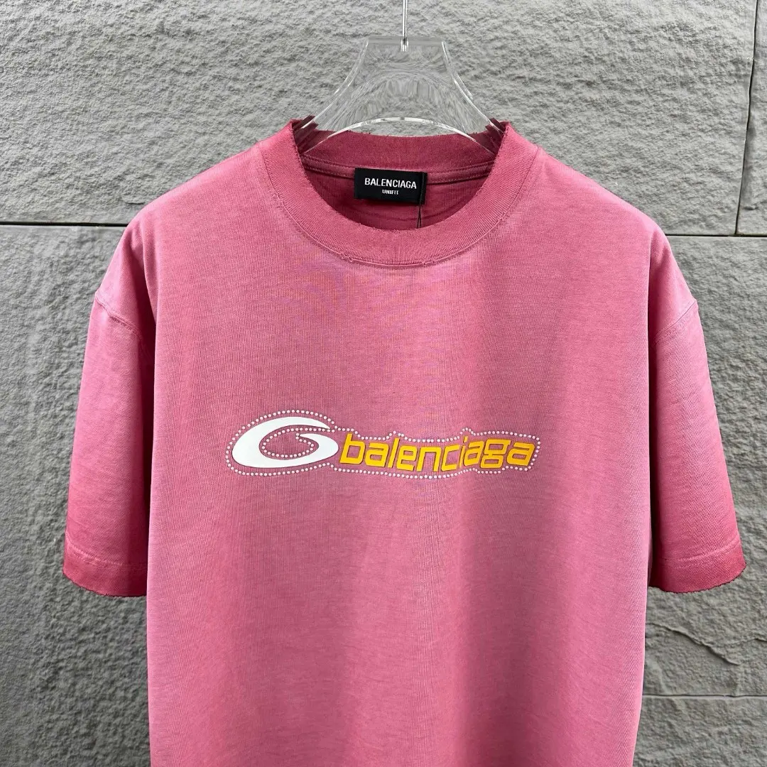 Distressed Logo-Print Cotton T-Shirt D14512486 — view 9