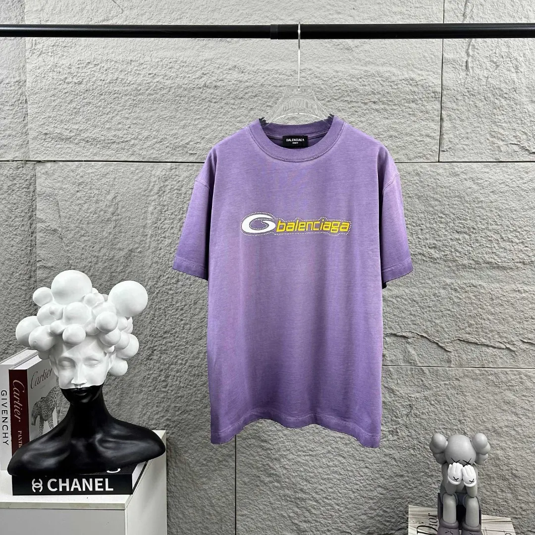 Distressed Logo-Print Cotton T-Shirt D14512488