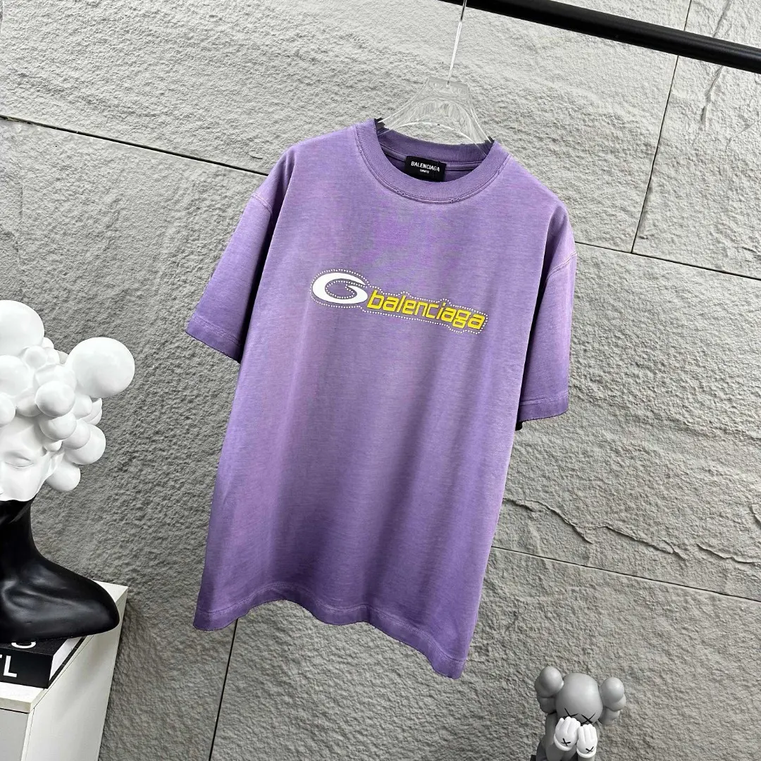 Distressed Logo-Print Cotton T-Shirt D14512488 — view 2