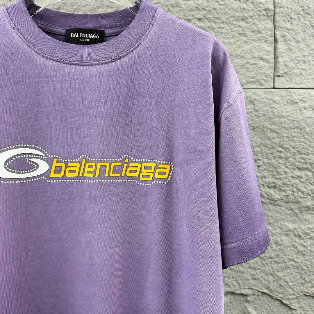Distressed Logo-Print Cotton T-Shirt D14512488 — view 3