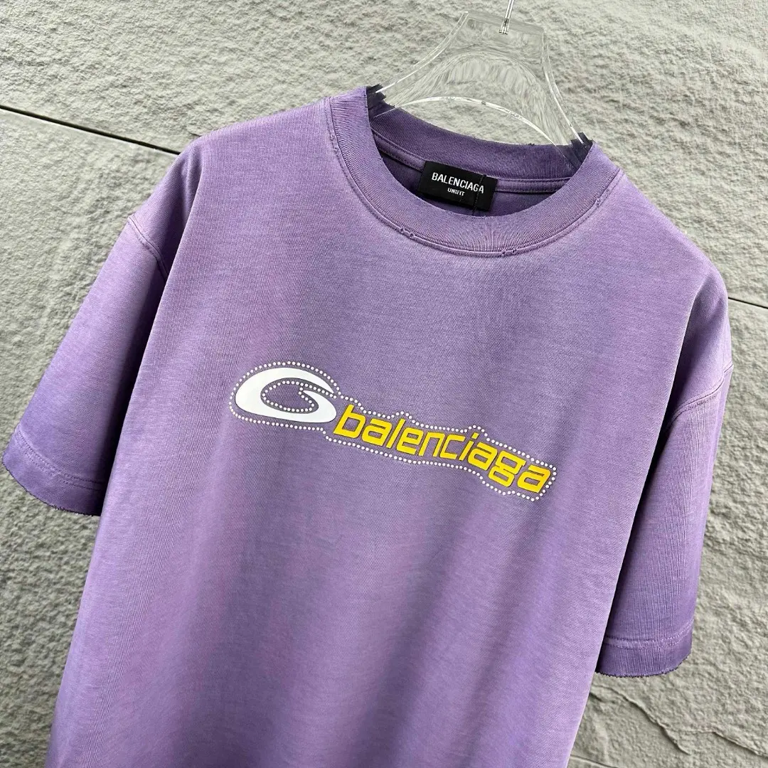 Distressed Logo-Print Cotton T-Shirt D14512488 — view 4