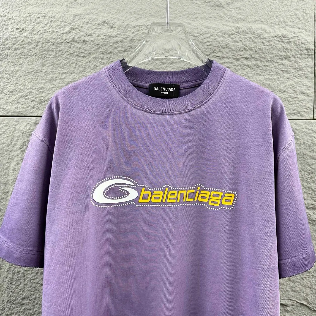 Distressed Logo-Print Cotton T-Shirt D14512488 — view 9
