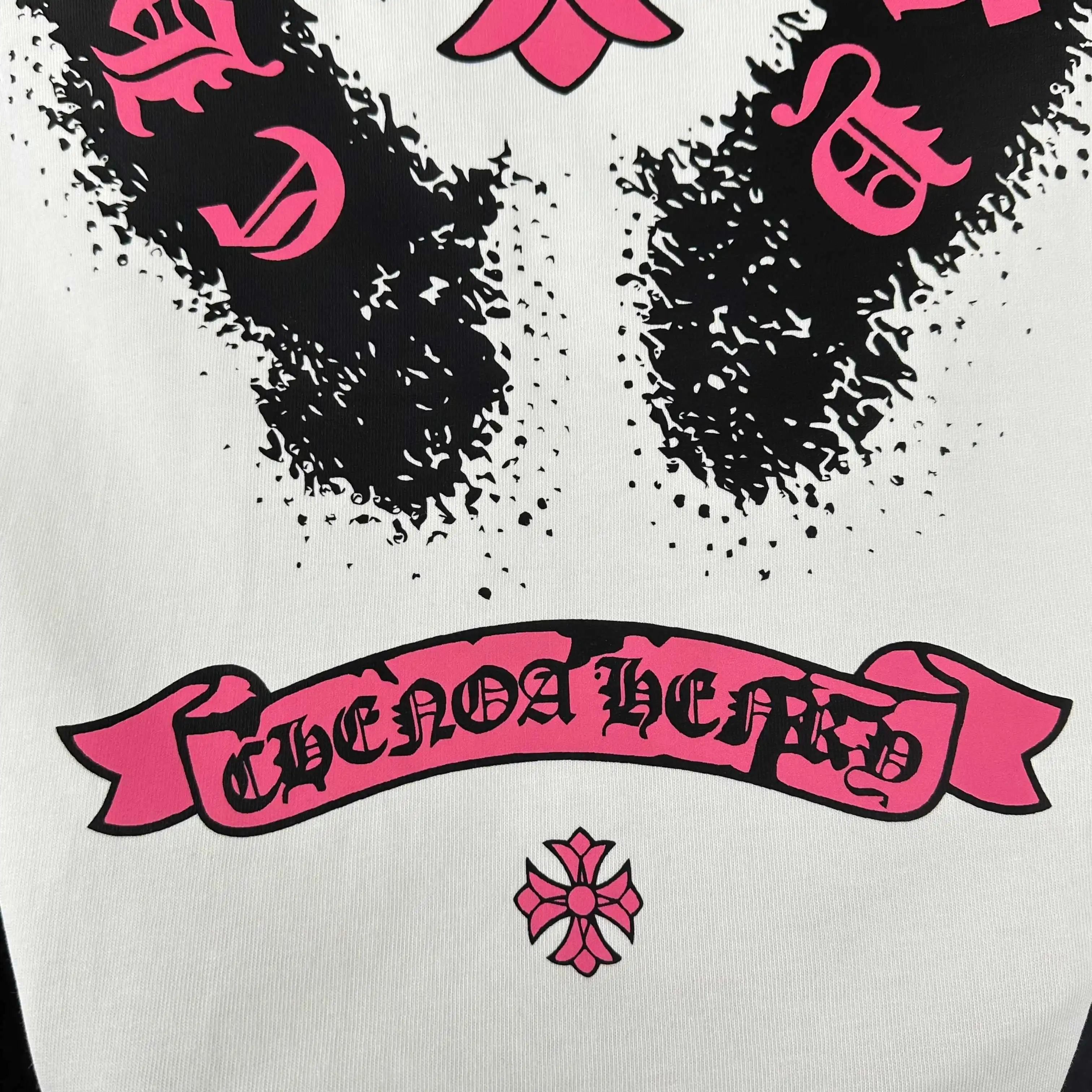 Distressed Logo Graphic Cotton T-Shirt D14512504 — view 7