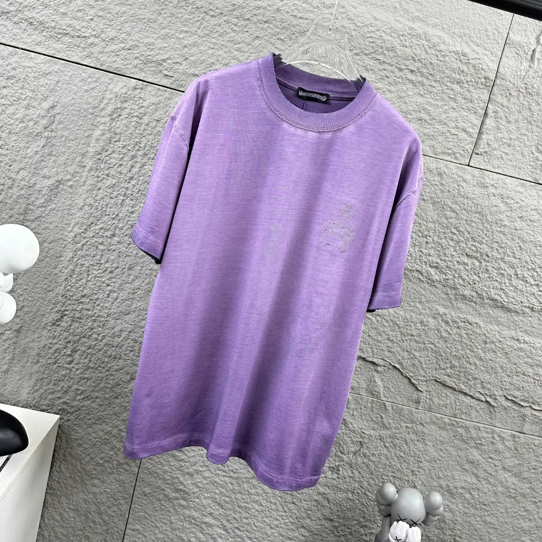 Chrome Hearts Distressed Logo Print T-Shirt D14519639 — view 9