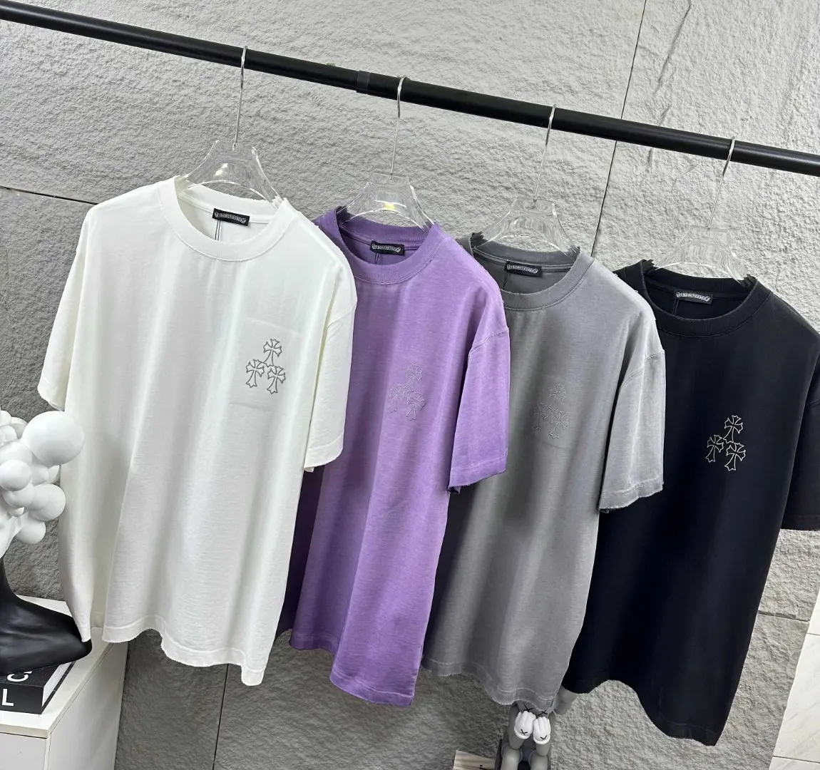 Chrome Hearts Distressed Logo Print T-Shirt D14519639 — view 10