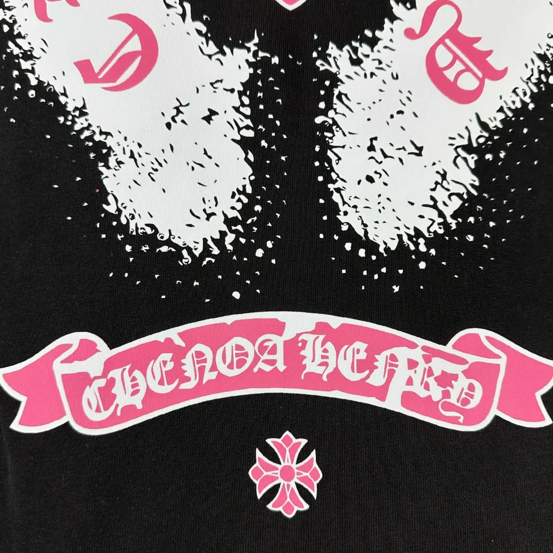 Distressed Logo Graphic Cotton T-Shirt D14519637 — view 6