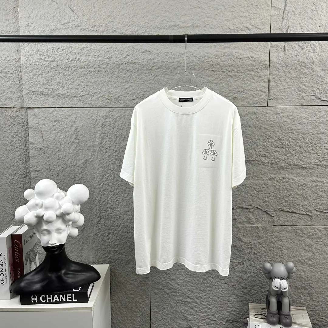 Distressed Logo Print Cotton T-Shirt D14519636 — view 2
