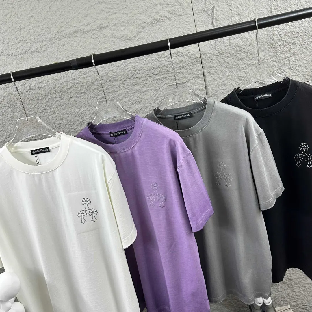 Distressed Logo Print Cotton T-Shirt D14519636 — view 9