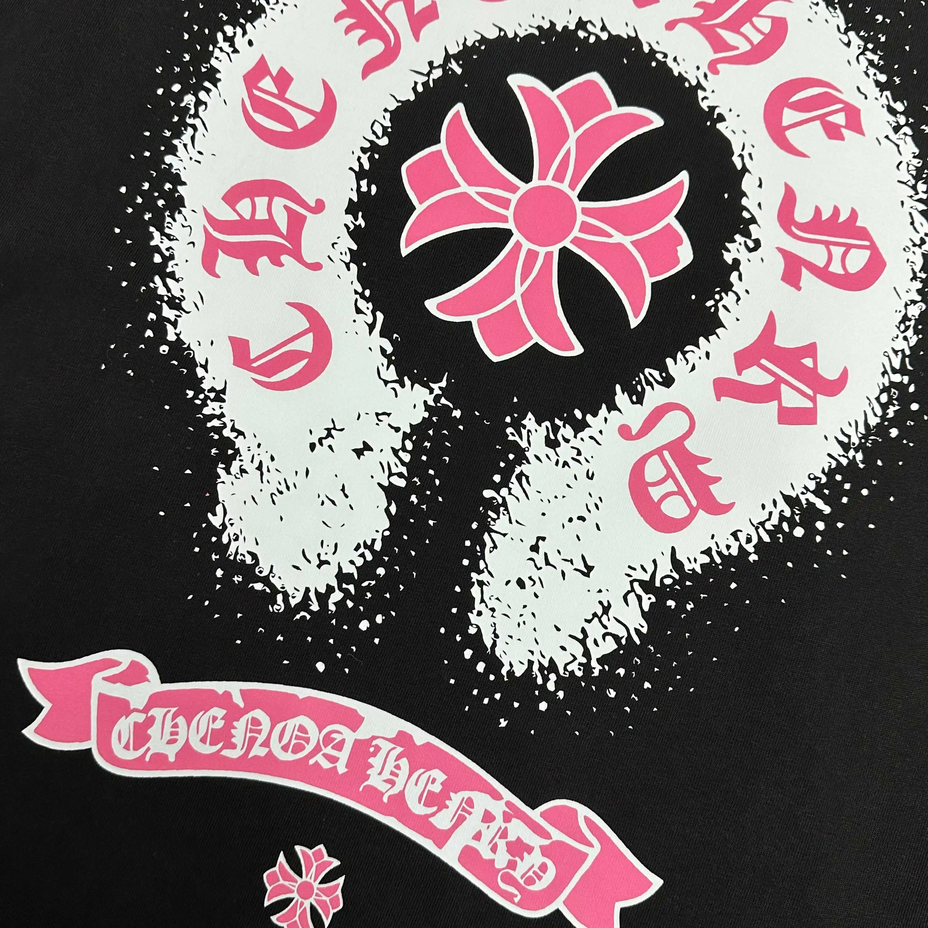 Distressed Graphic Print Cotton T-Shirt D14512505 — view 8