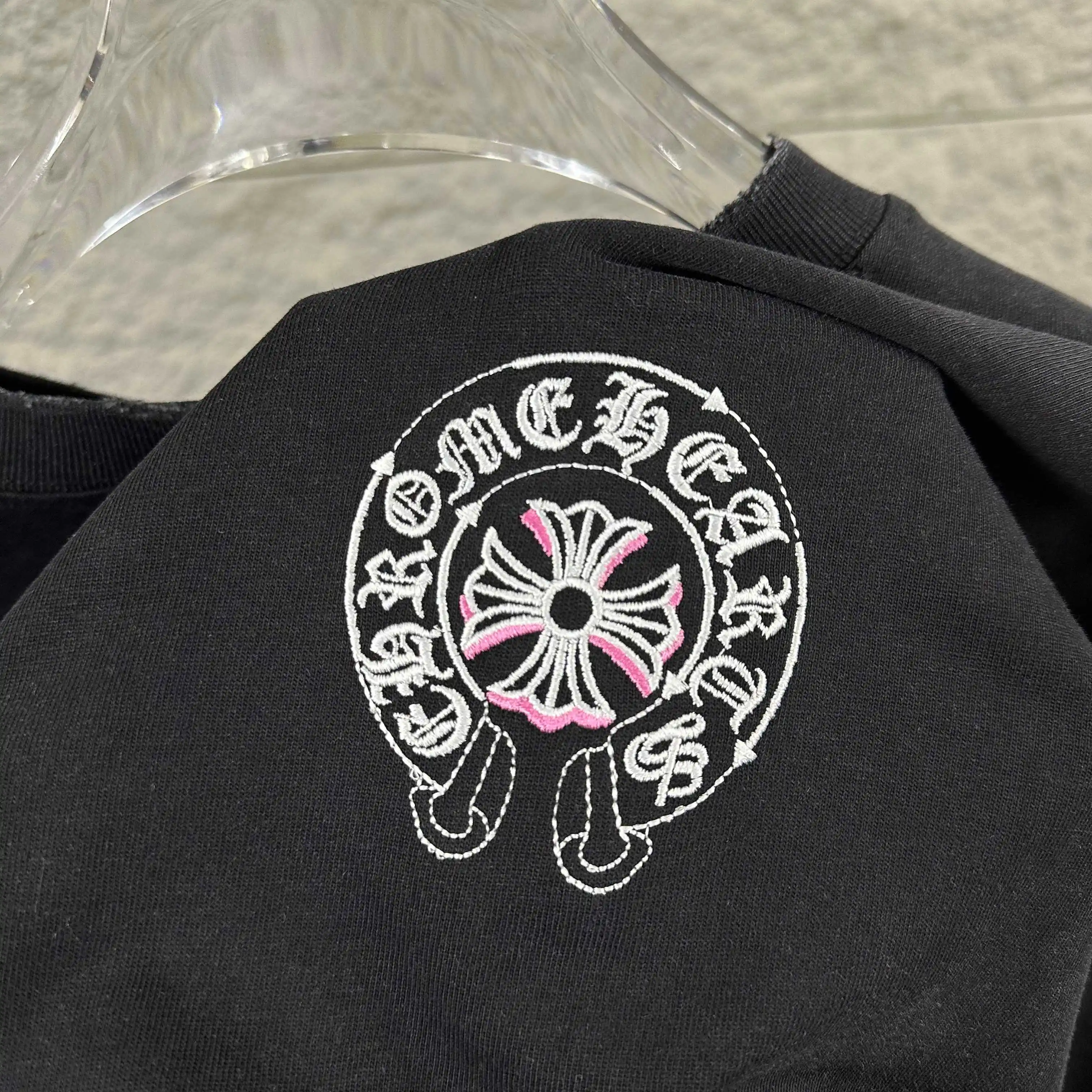 Embroidered Logo Washed Cotton T-Shirt D14519628 — view 5