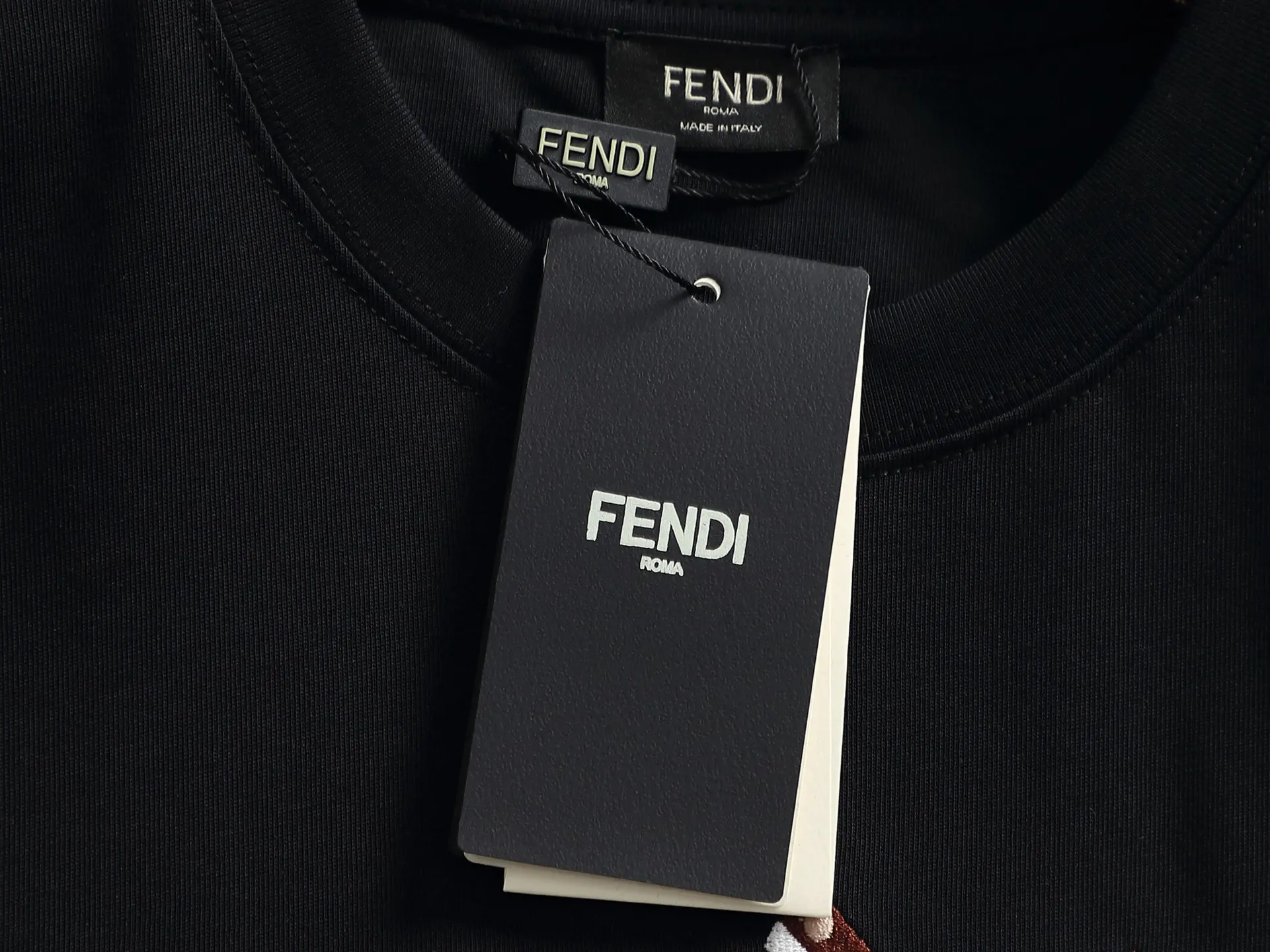 Logo Embroidered Cotton-Jersey T-Shirt D14514414 — view 5