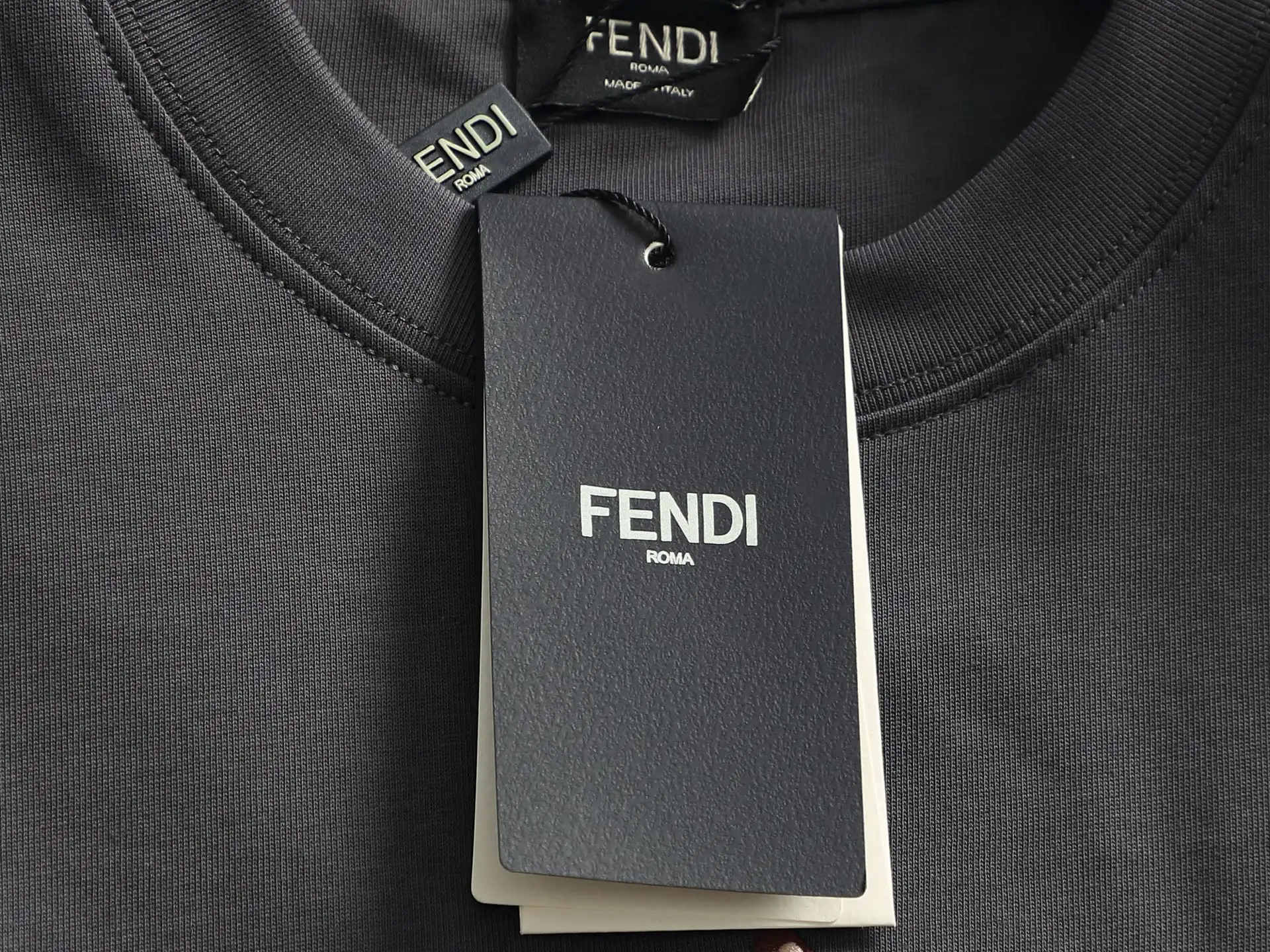 Logo-Embroidered Cotton-Jersey T-Shirt D14514415 — view 6