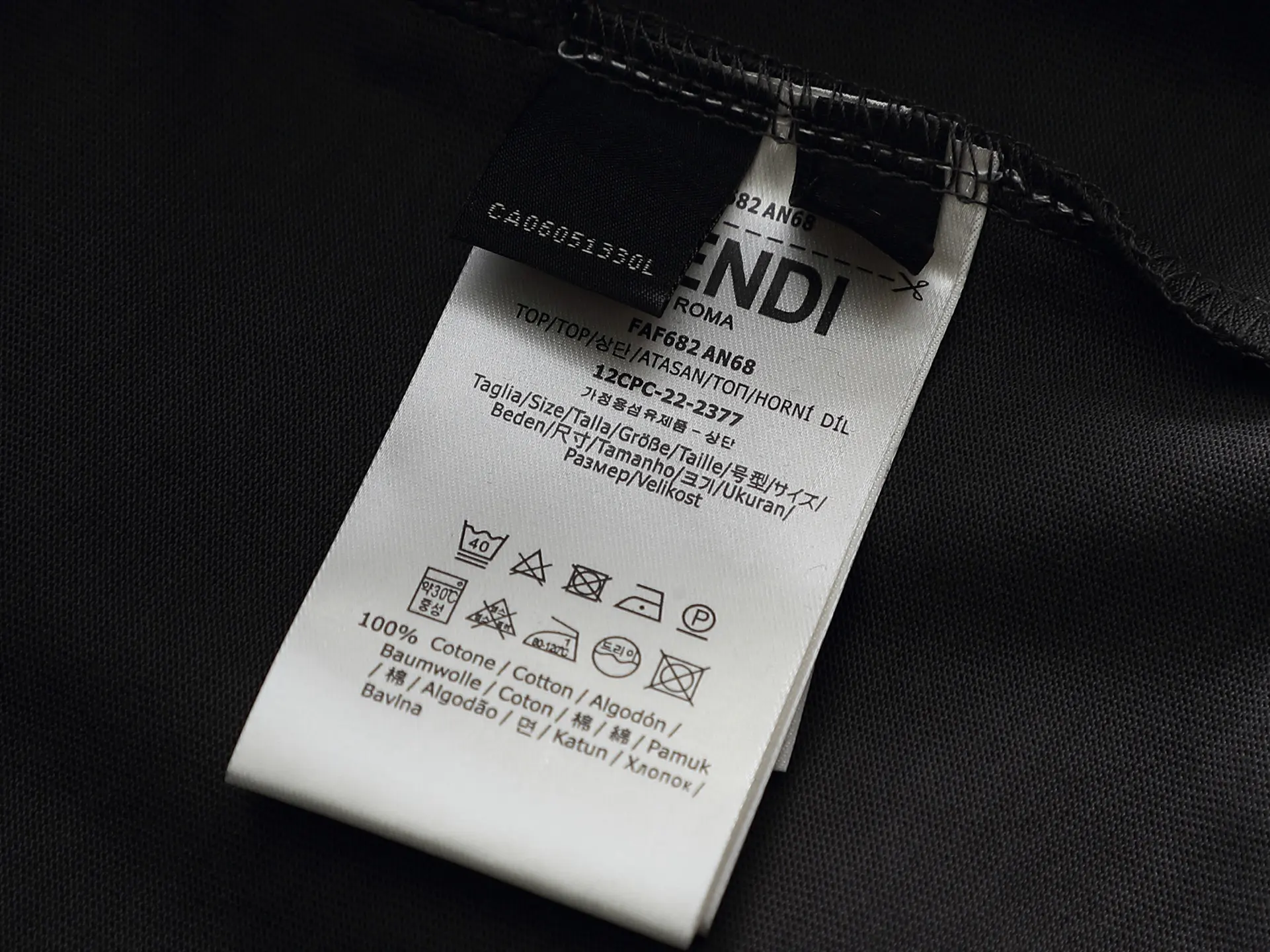 Logo-Embroidered Cotton-Jersey T-Shirt D14514415 — view 9