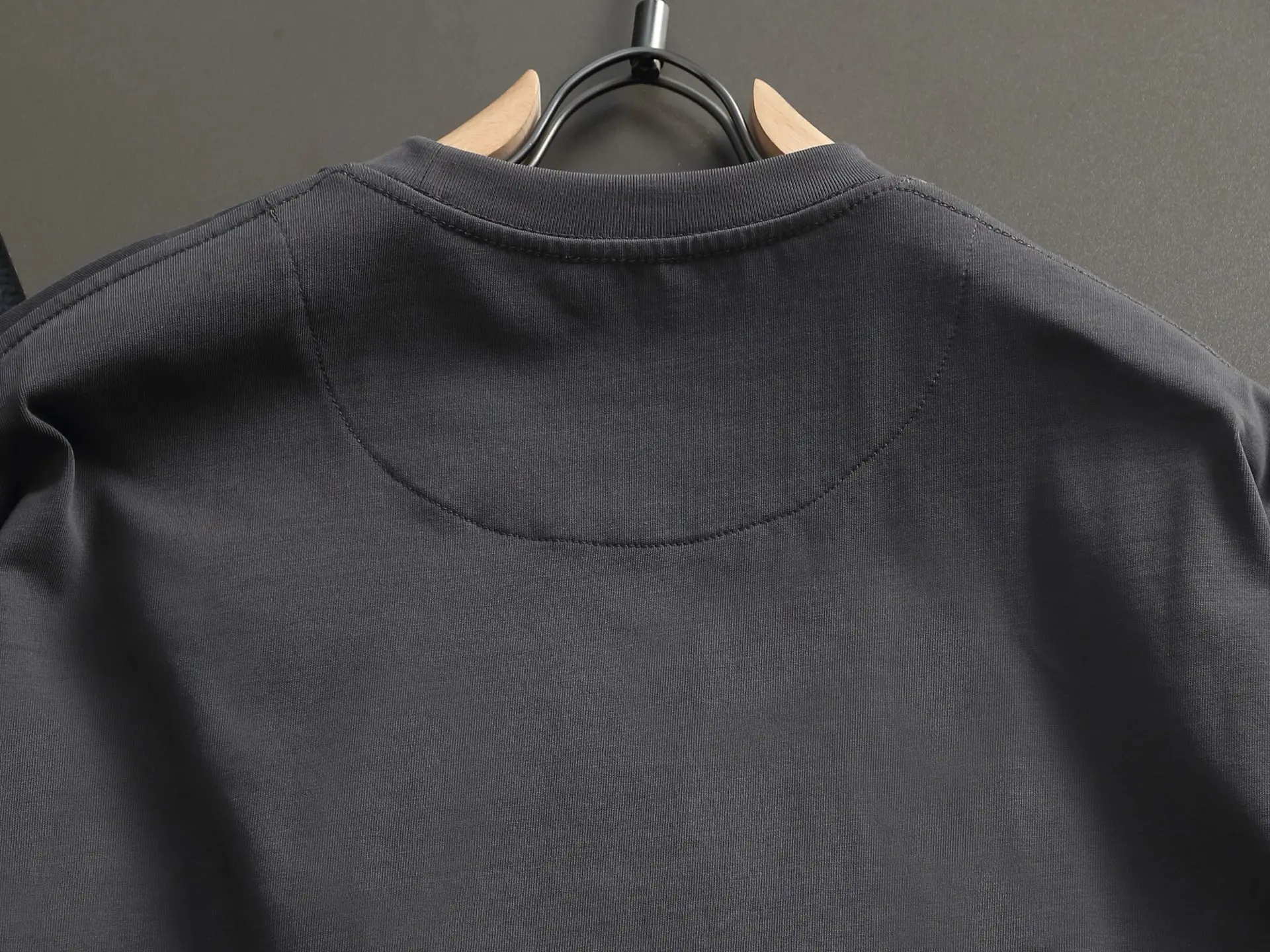 Logo-Embroidered Cotton-Jersey T-Shirt D14514415 — view 10