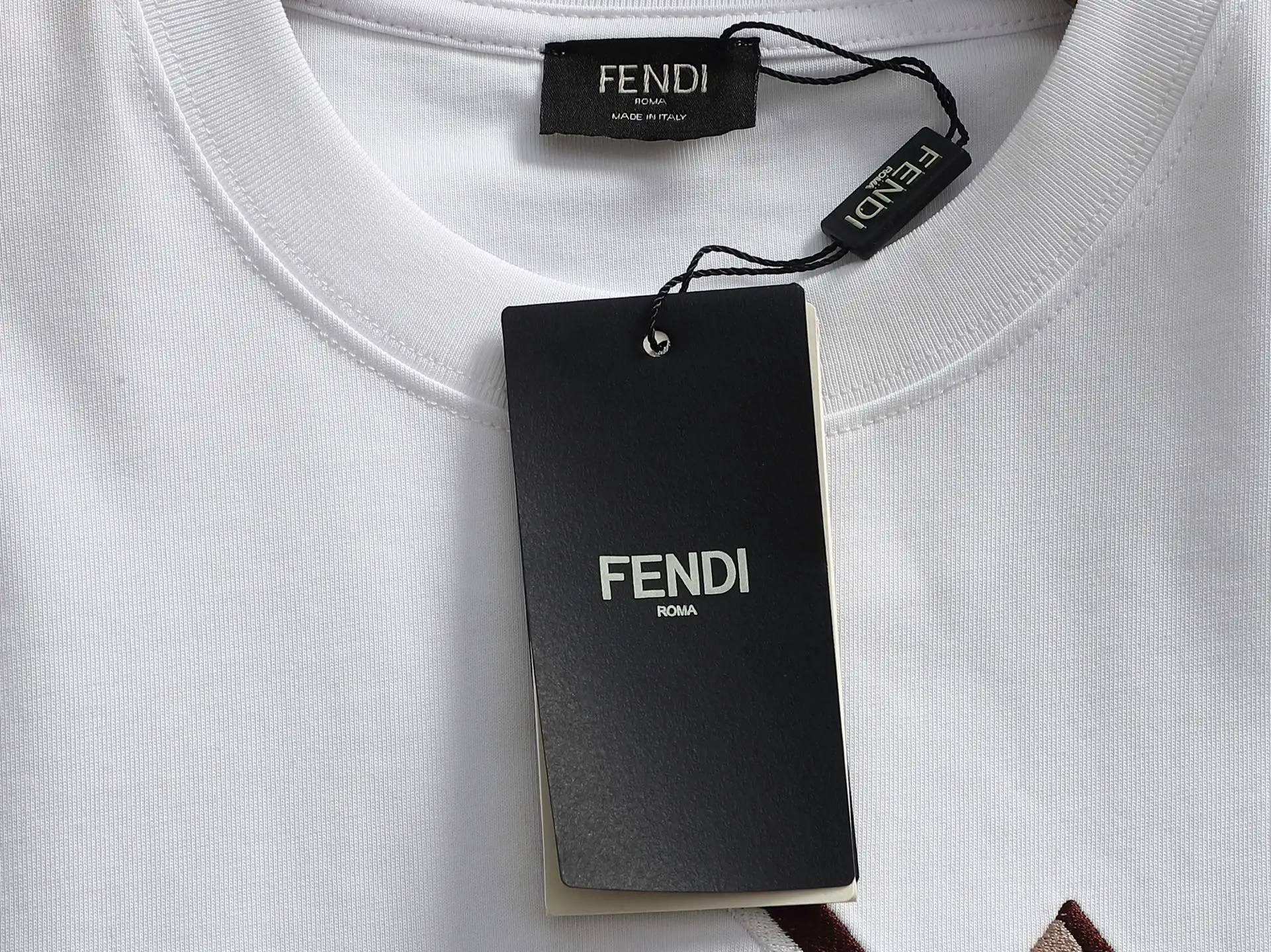 Logo Embroidered Cotton-Jersey T-Shirt D14514416 — view 5