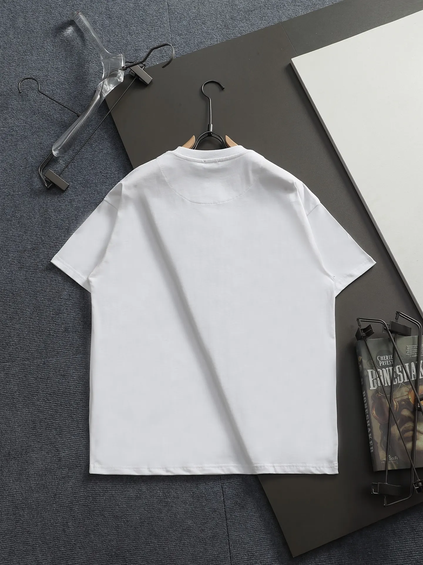 Logo Embroidered Cotton-Jersey T-Shirt D14514416 — view 11