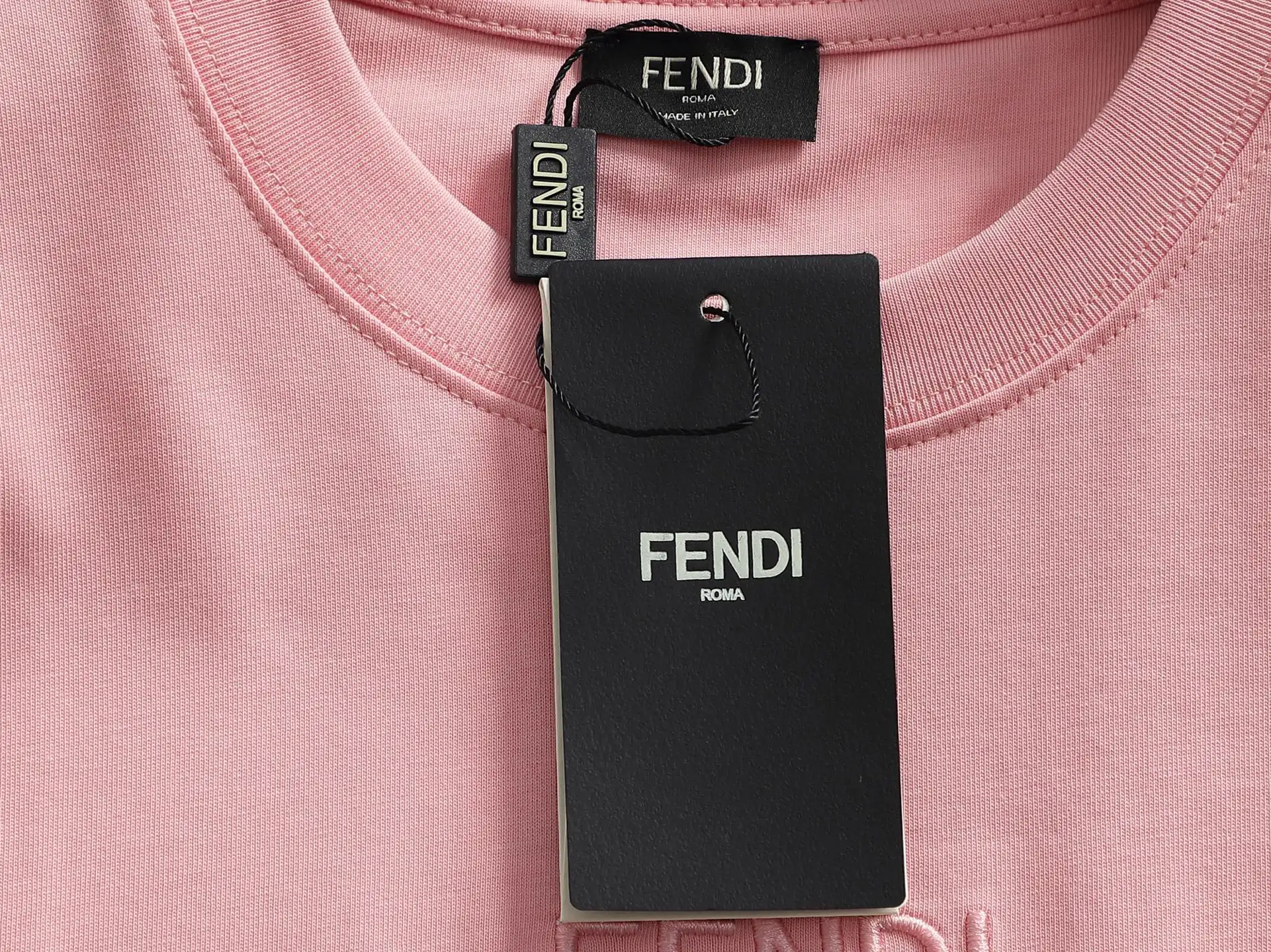 Logo-Embroidered Cotton-Jersey T-Shirt D14514627 — view 5