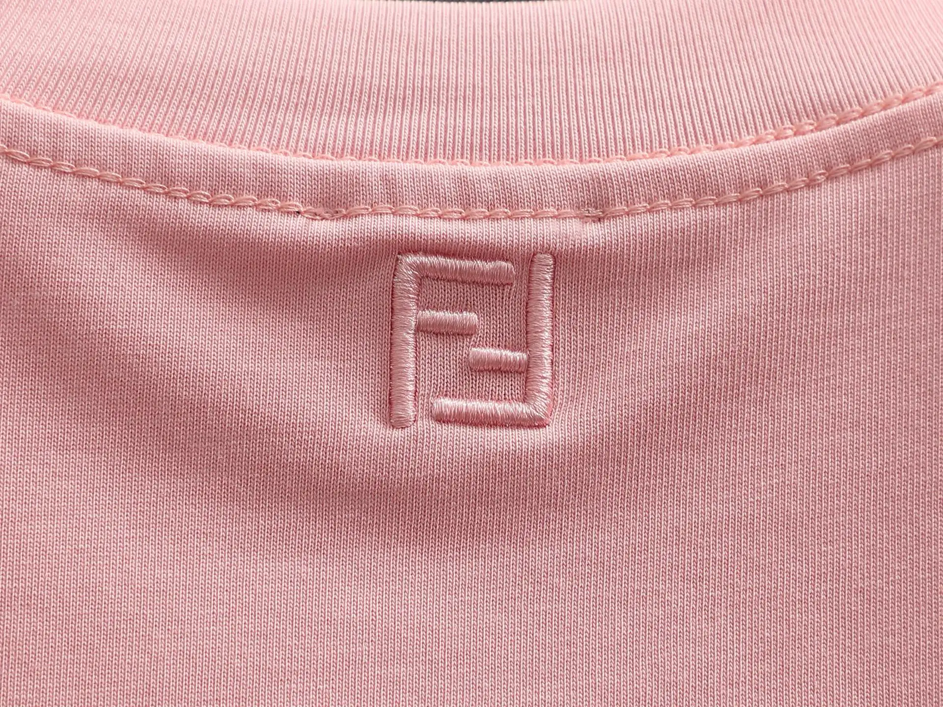 Logo-Embroidered Cotton-Jersey T-Shirt D14514627 — view 10