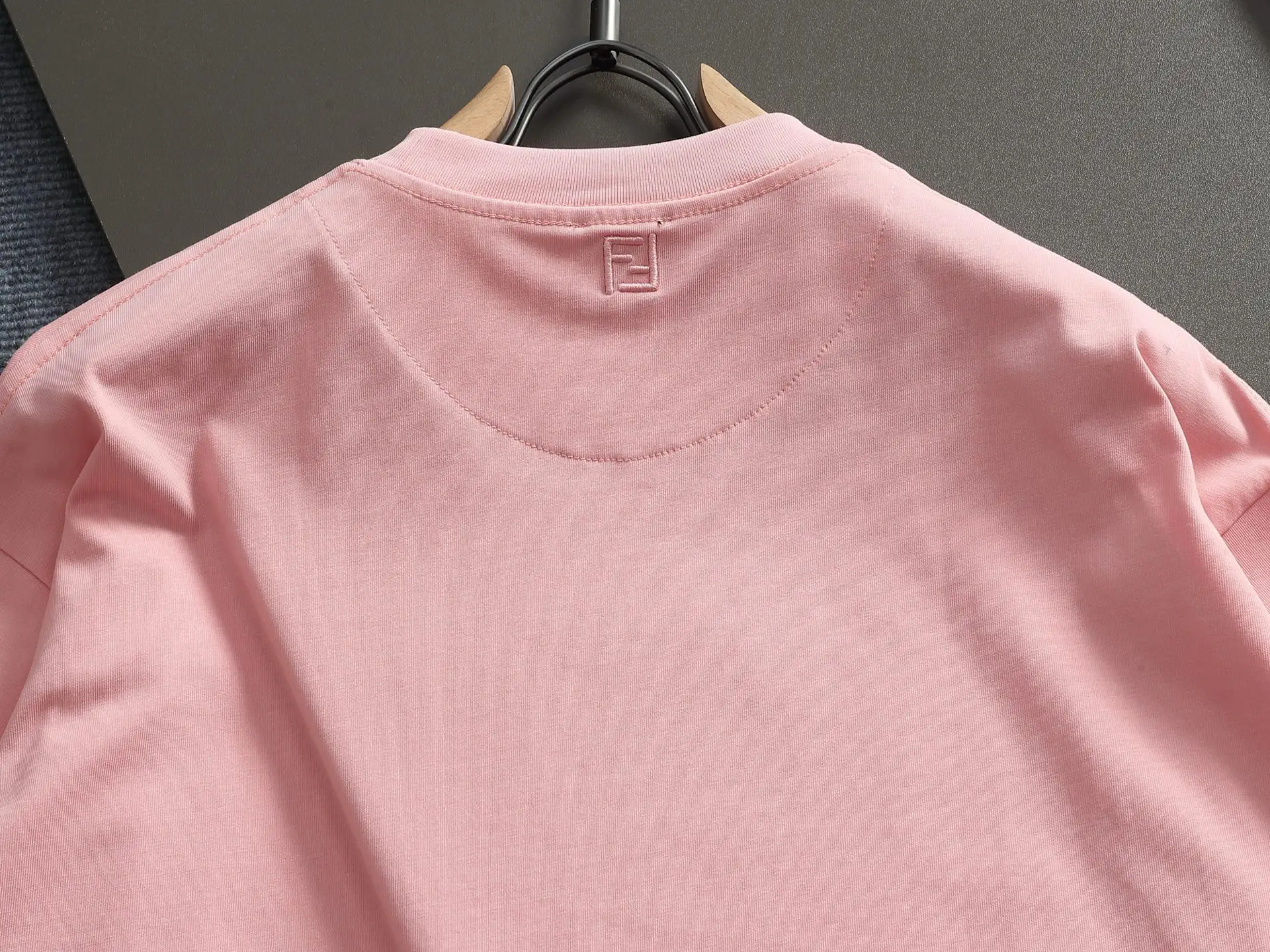 Logo-Embroidered Cotton-Jersey T-Shirt D14514627 — view 11